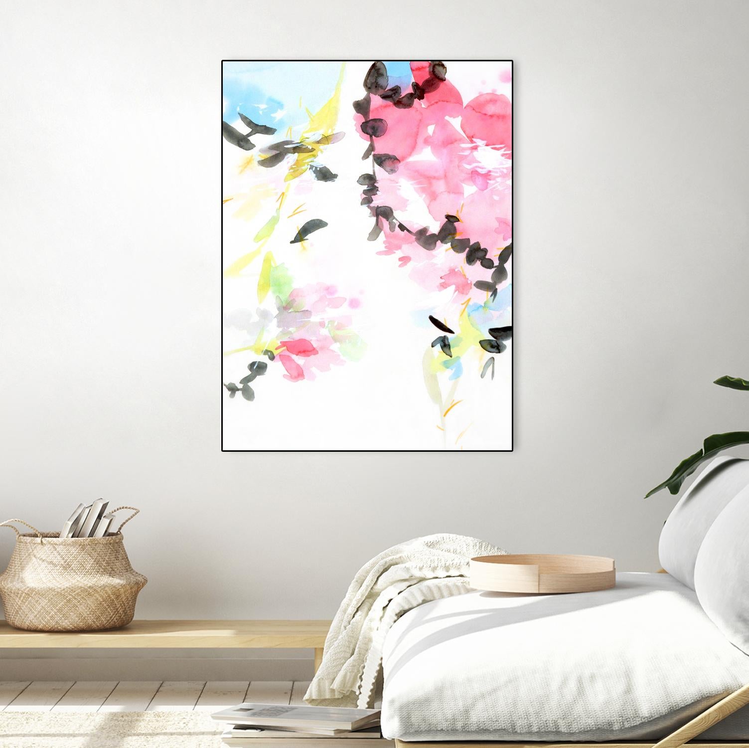 Spring Blossoms 2 by Elisa Sheehan on GIANT ART - multicolor abstracts; contemporary