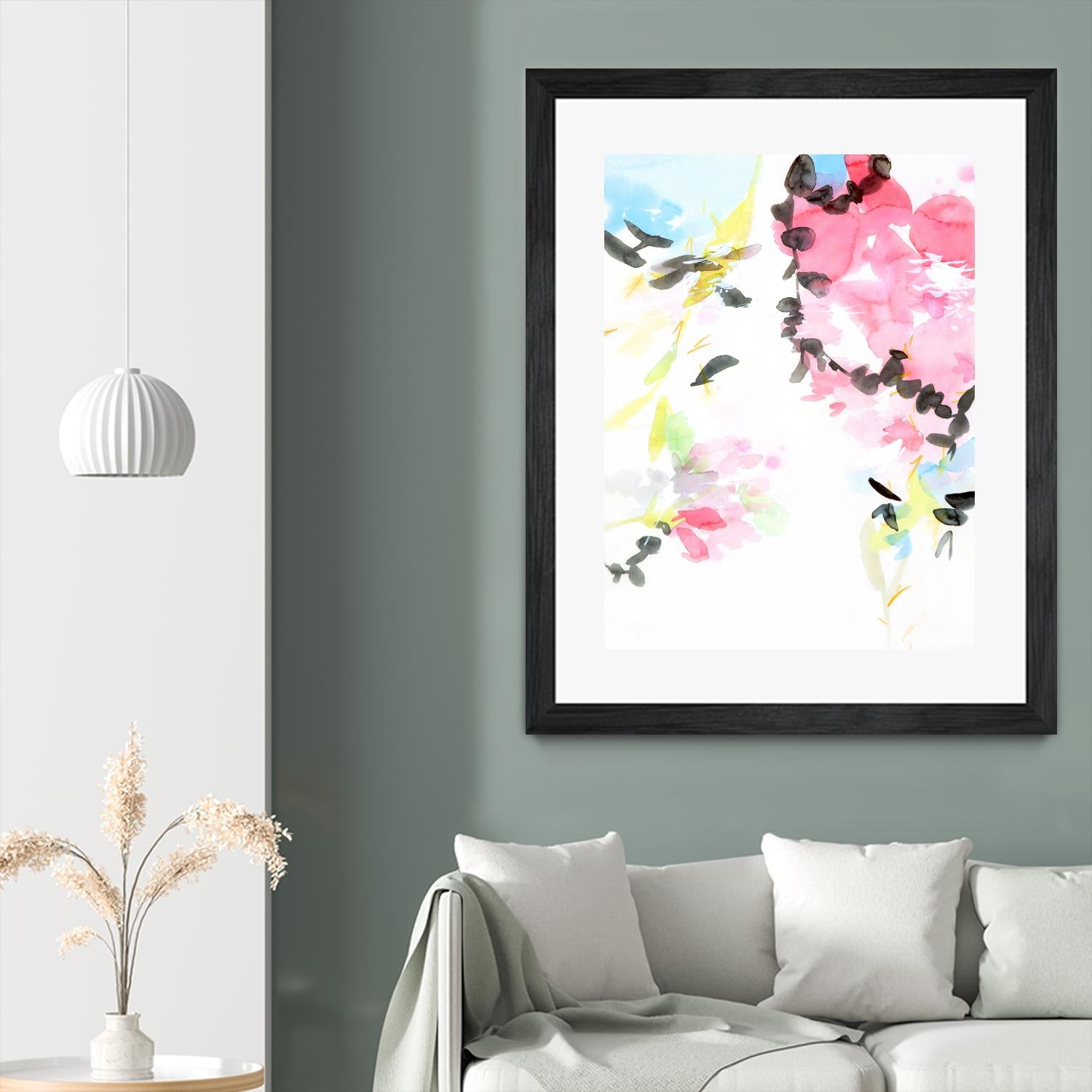 Spring Blossoms 2 by Elisa Sheehan on GIANT ART - multicolor abstracts; contemporary