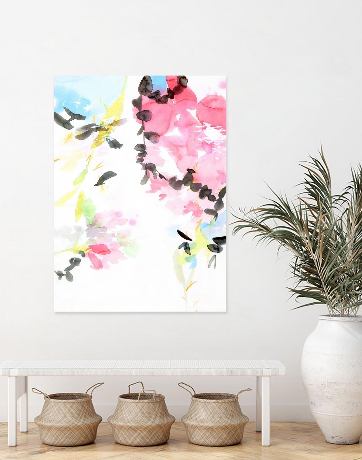 Spring Blossoms 2 by Elisa Sheehan on GIANT ART - multicolor abstracts; contemporary