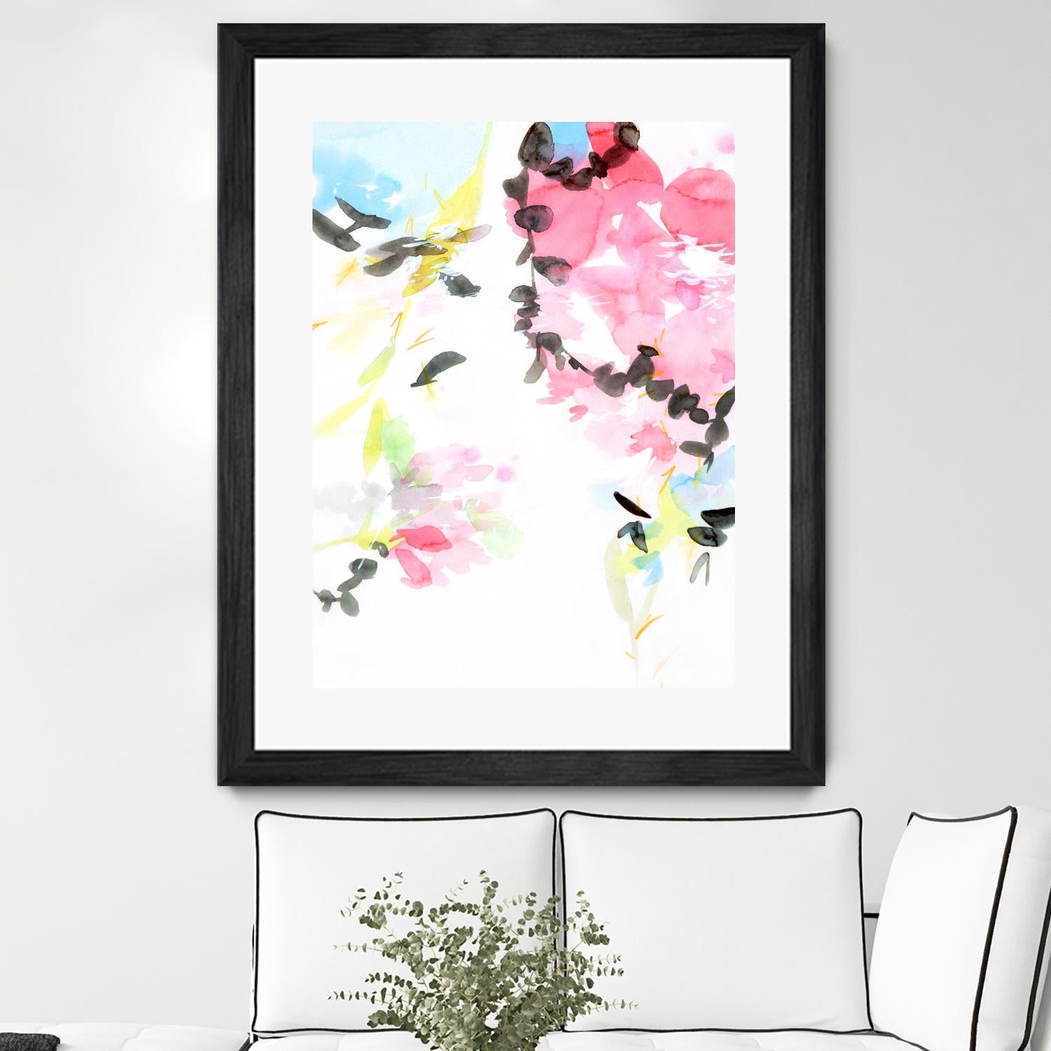 Spring Blossoms 2 by Elisa Sheehan on GIANT ART - multicolor abstracts; contemporary