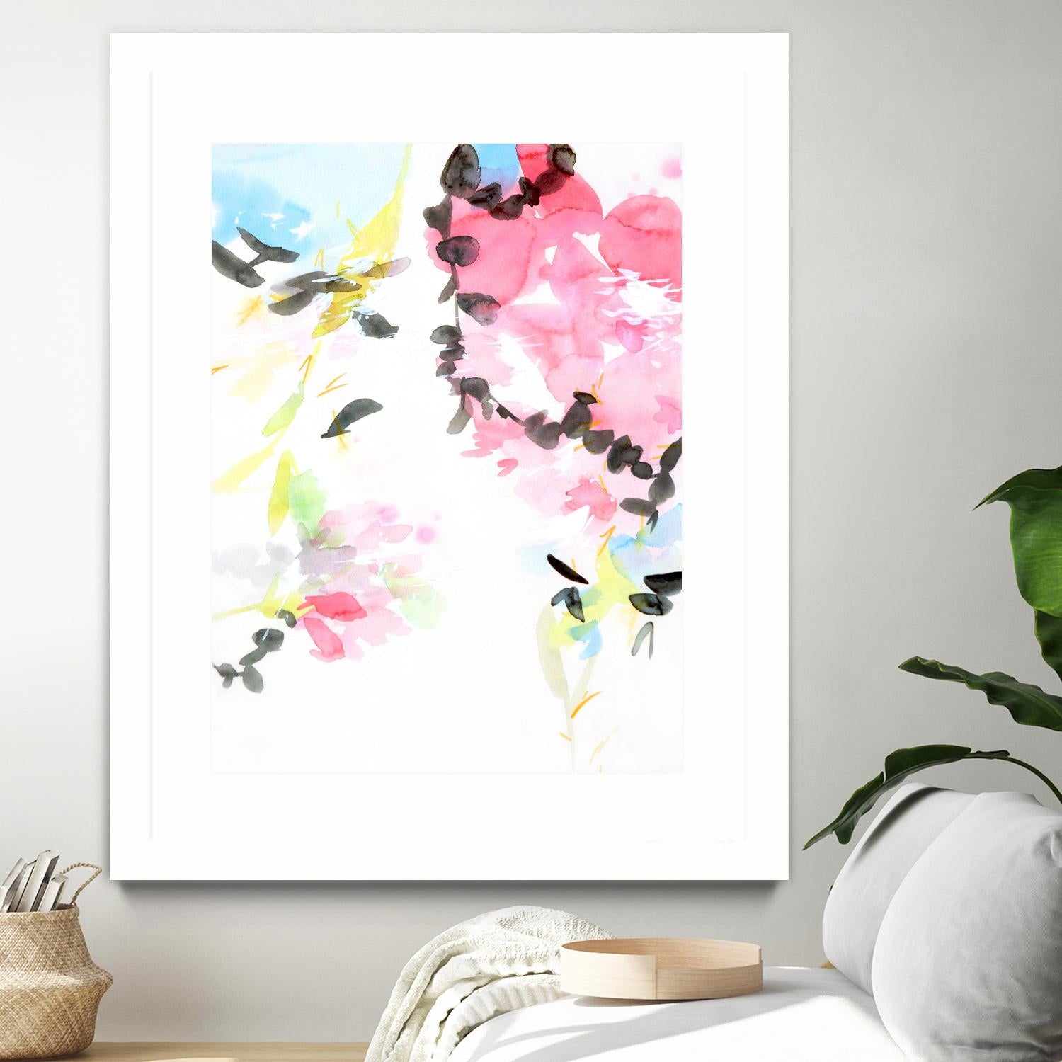 Spring Blossoms 2 by Elisa Sheehan on GIANT ART - multicolor abstracts; contemporary