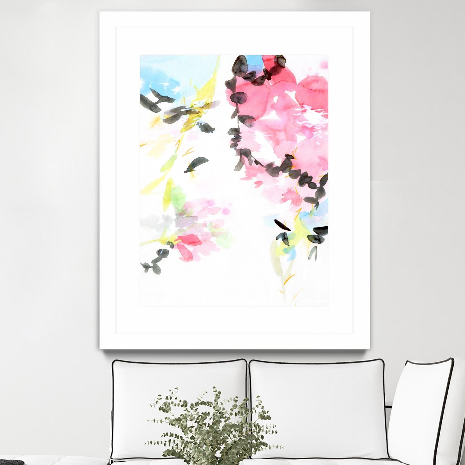 Spring Blossoms 2 by Elisa Sheehan on GIANT ART - multicolor abstracts; contemporary