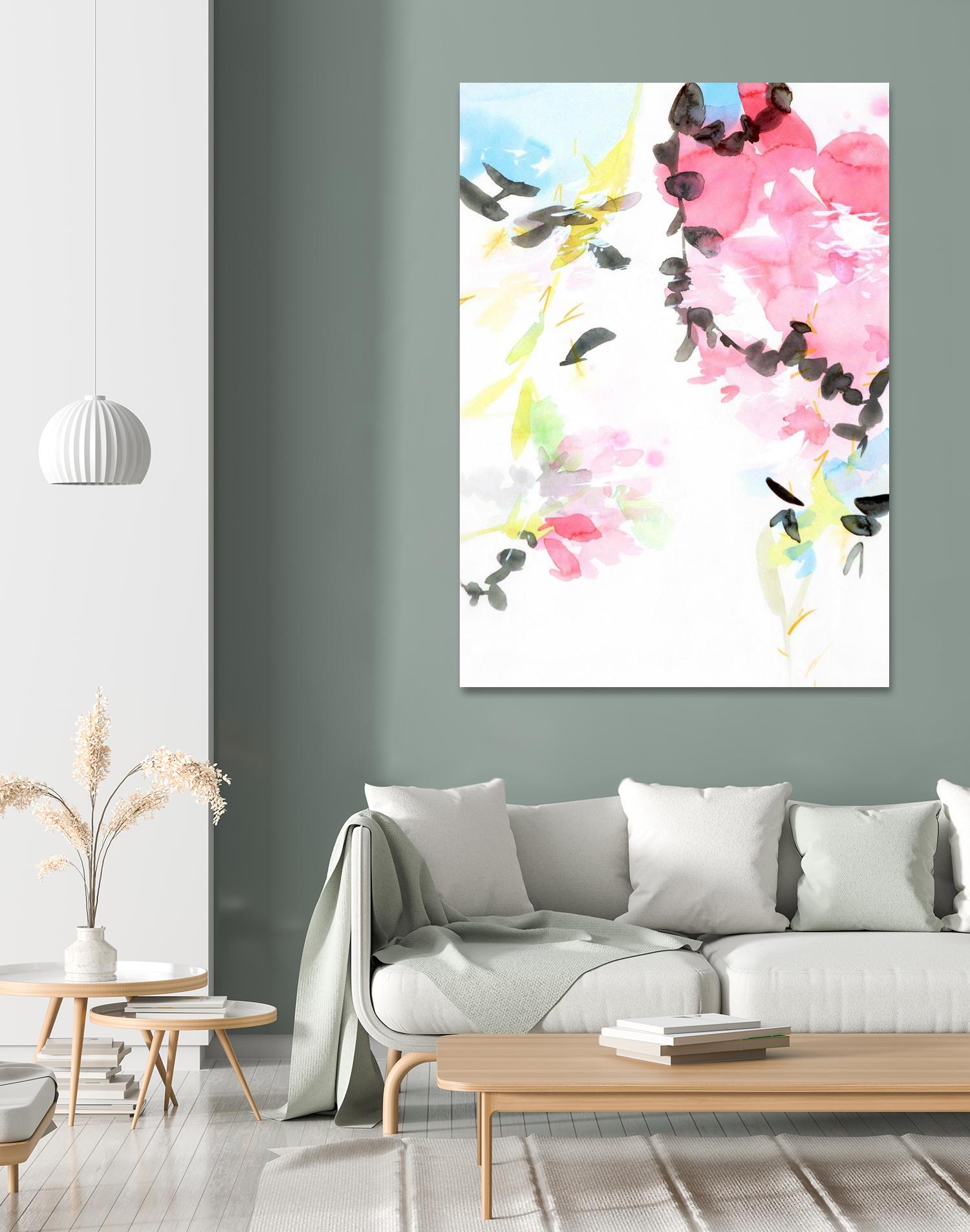 Spring Blossoms 2 by Elisa Sheehan on GIANT ART - multicolor abstracts; contemporary