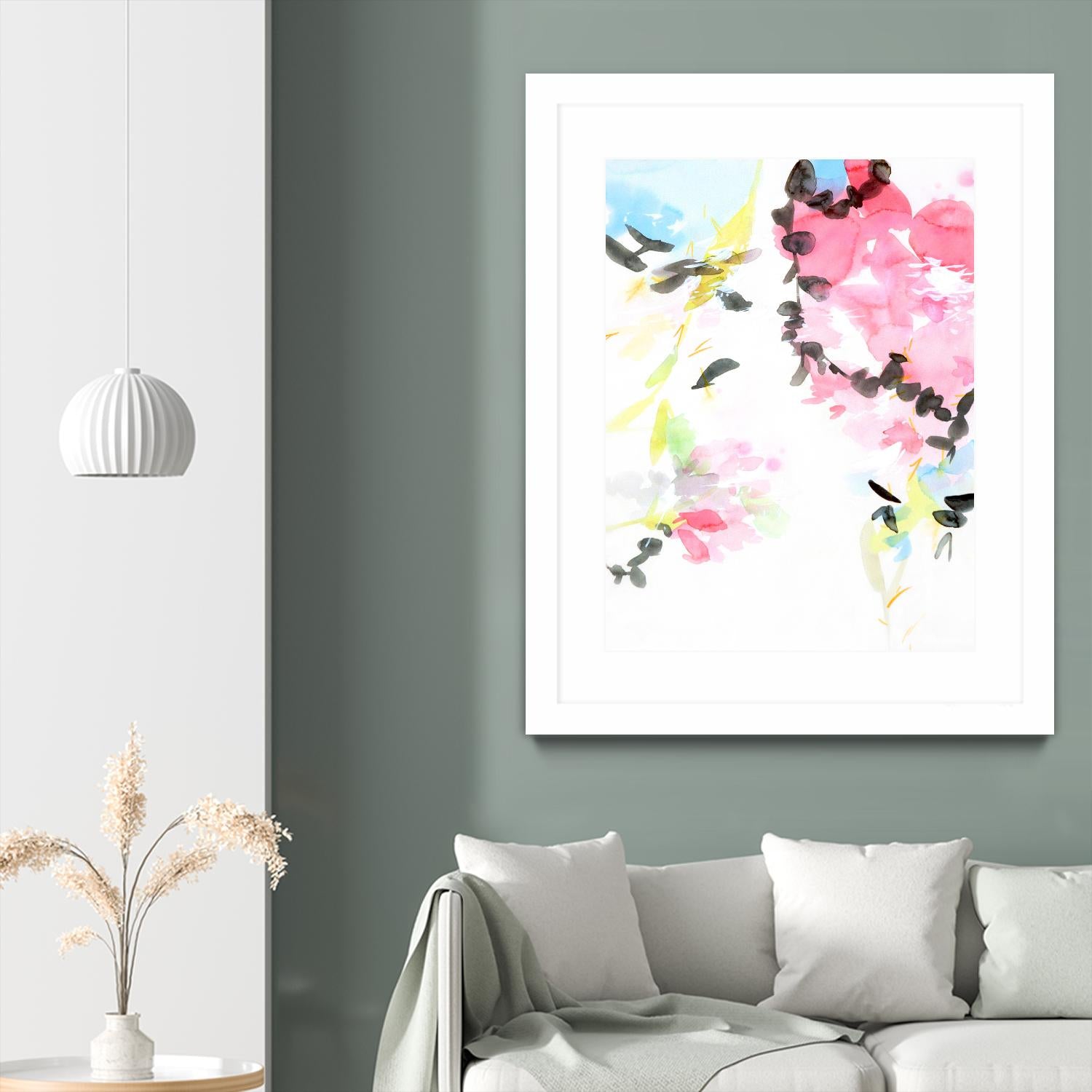 Spring Blossoms 2 by Elisa Sheehan on GIANT ART - multicolor abstracts; contemporary