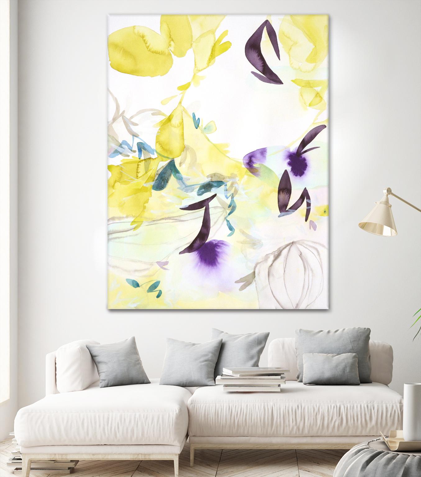 Springs Requital 1 by Elisa Sheehan on GIANT ART - multicolor abstracts; contemporary