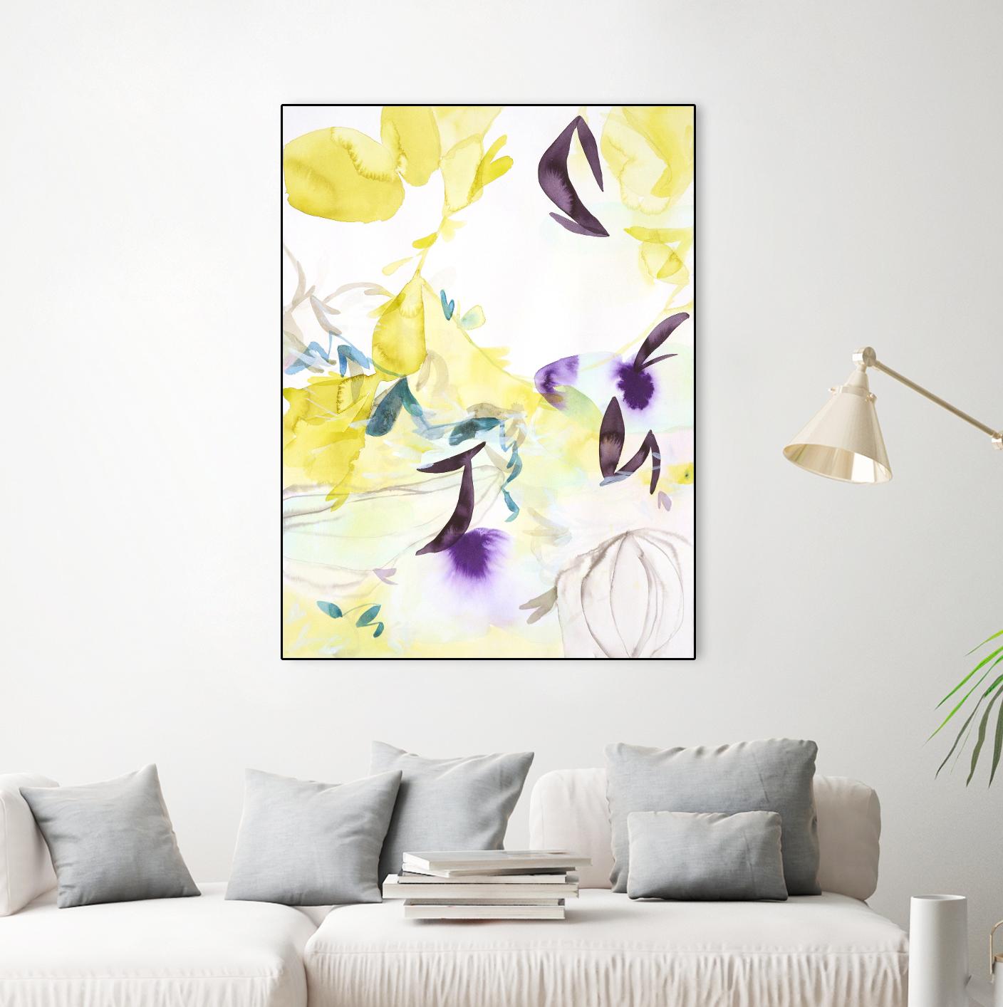 Springs Requital 1 by Elisa Sheehan on GIANT ART - multicolor abstracts; contemporary