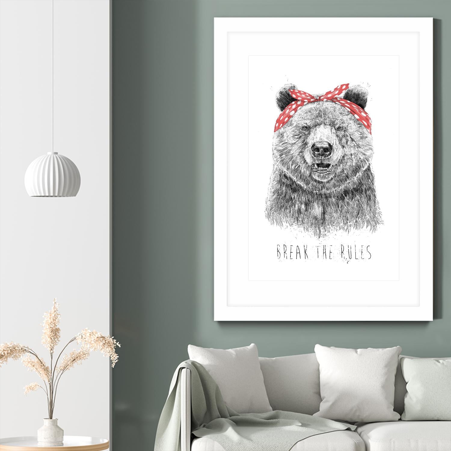 Break The Rules by Balazs Solti on GIANT ART - multicolor urban/pop surrealism