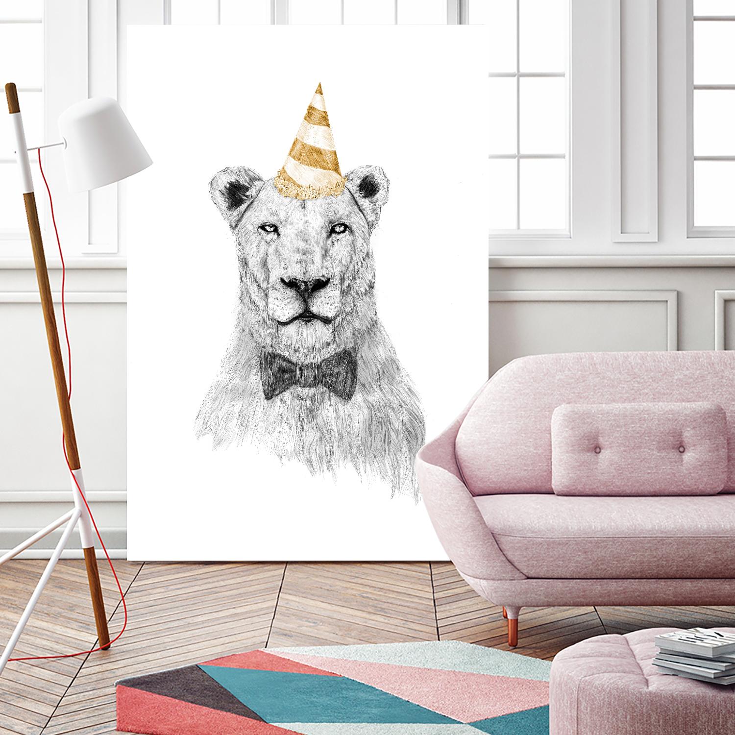 Get The Party Started by Balazs Solti on GIANT ART - multicolor urban/pop surrealism