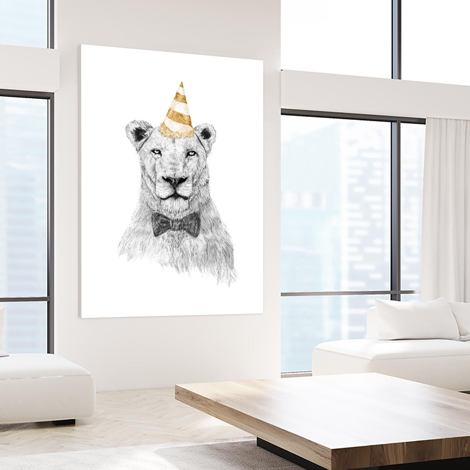 Get The Party Started by Balazs Solti on GIANT ART - multicolor urban/pop surrealism