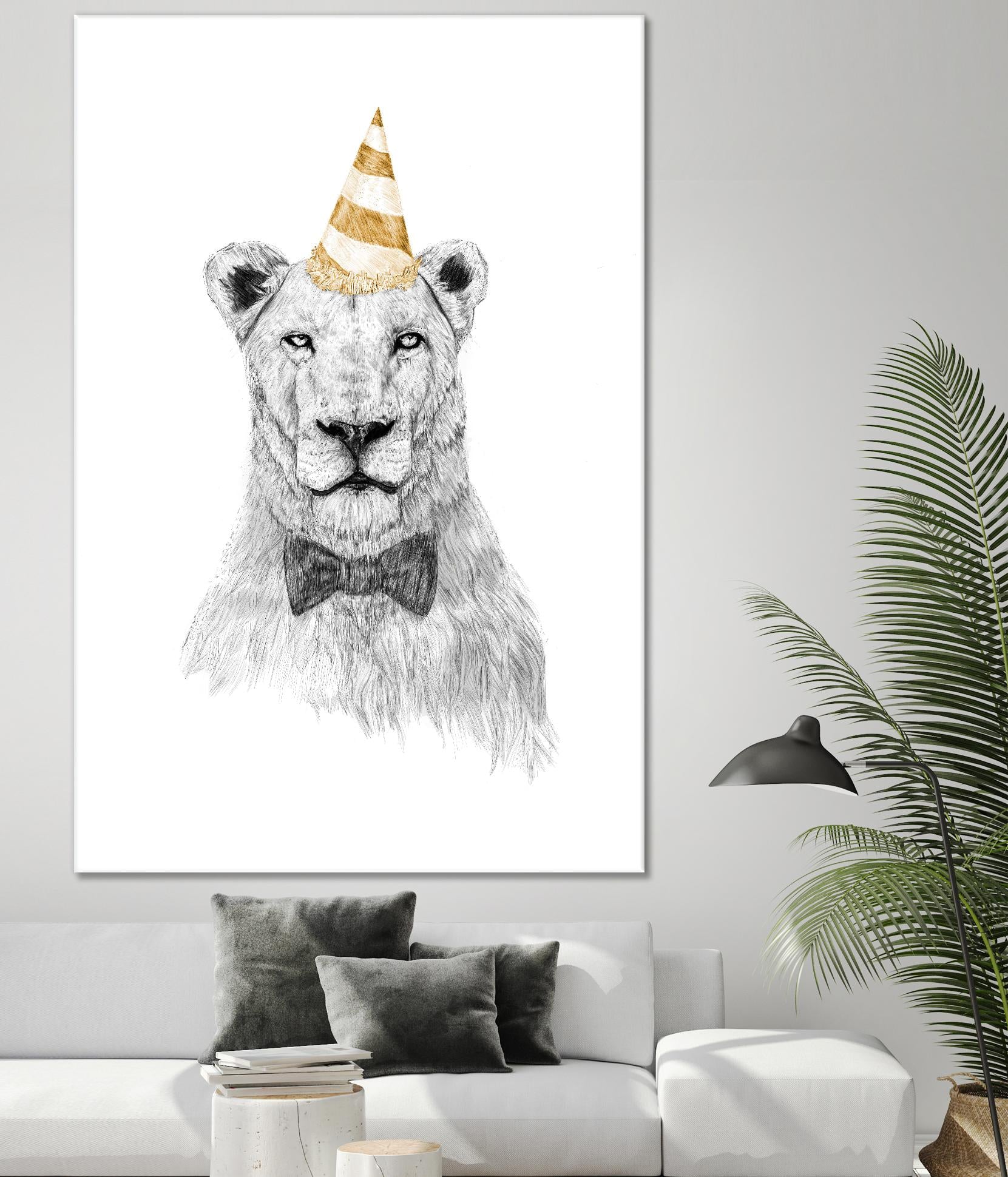 Get The Party Started by Balazs Solti on GIANT ART - multicolor urban/pop surrealism