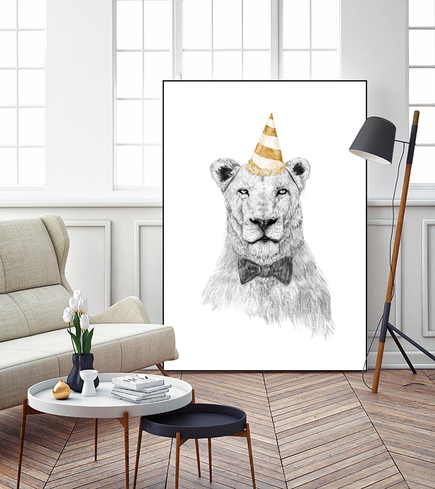 Get The Party Started by Balazs Solti on GIANT ART - multicolor urban/pop surrealism