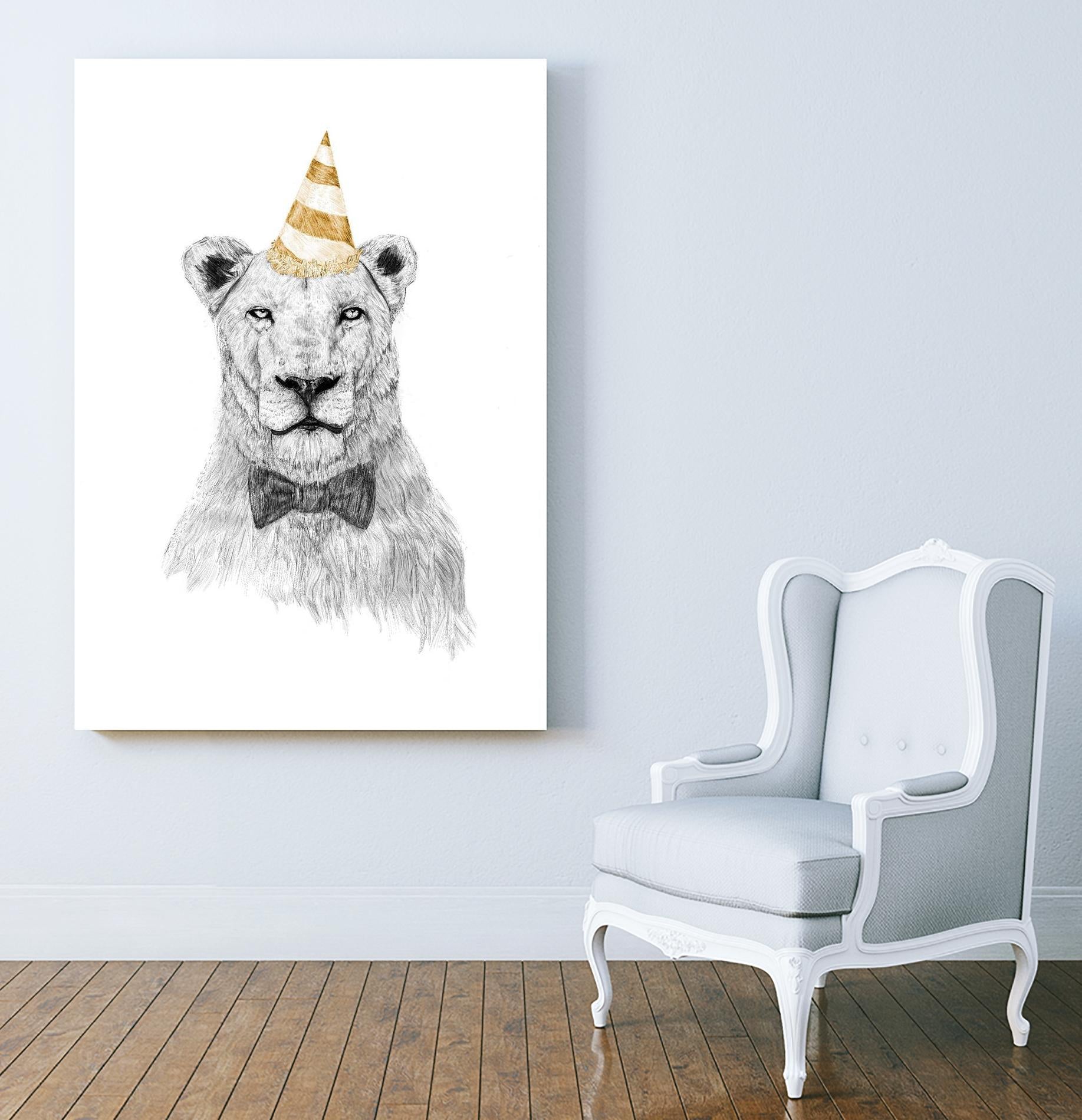 Get The Party Started by Balazs Solti on GIANT ART - multicolor urban/pop surrealism