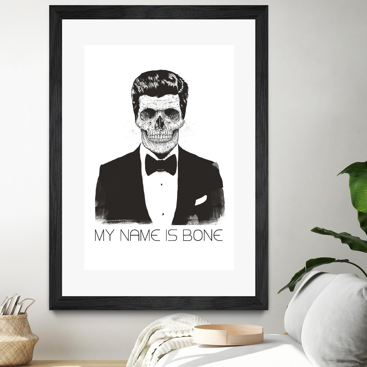 My Name is Bone by Balazs Solti on GIANT ART - multicolor urban/pop surrealism