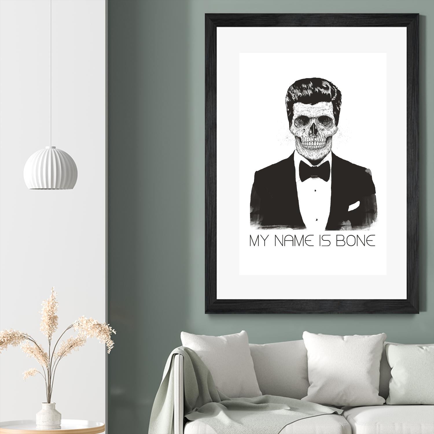 My Name is Bone by Balazs Solti on GIANT ART - multicolor urban/pop surrealism