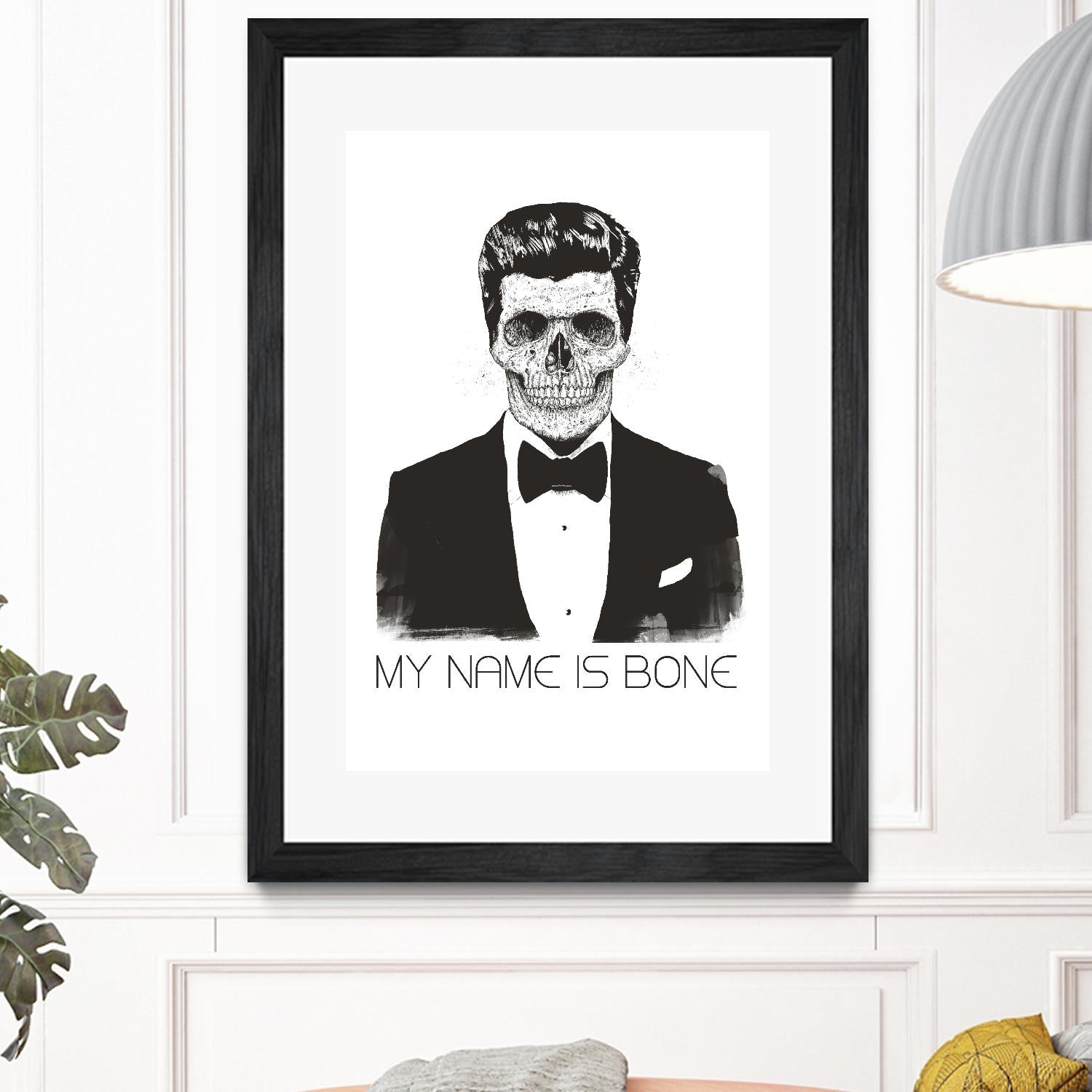 My Name is Bone by Balazs Solti on GIANT ART - multicolor urban/pop surrealism
