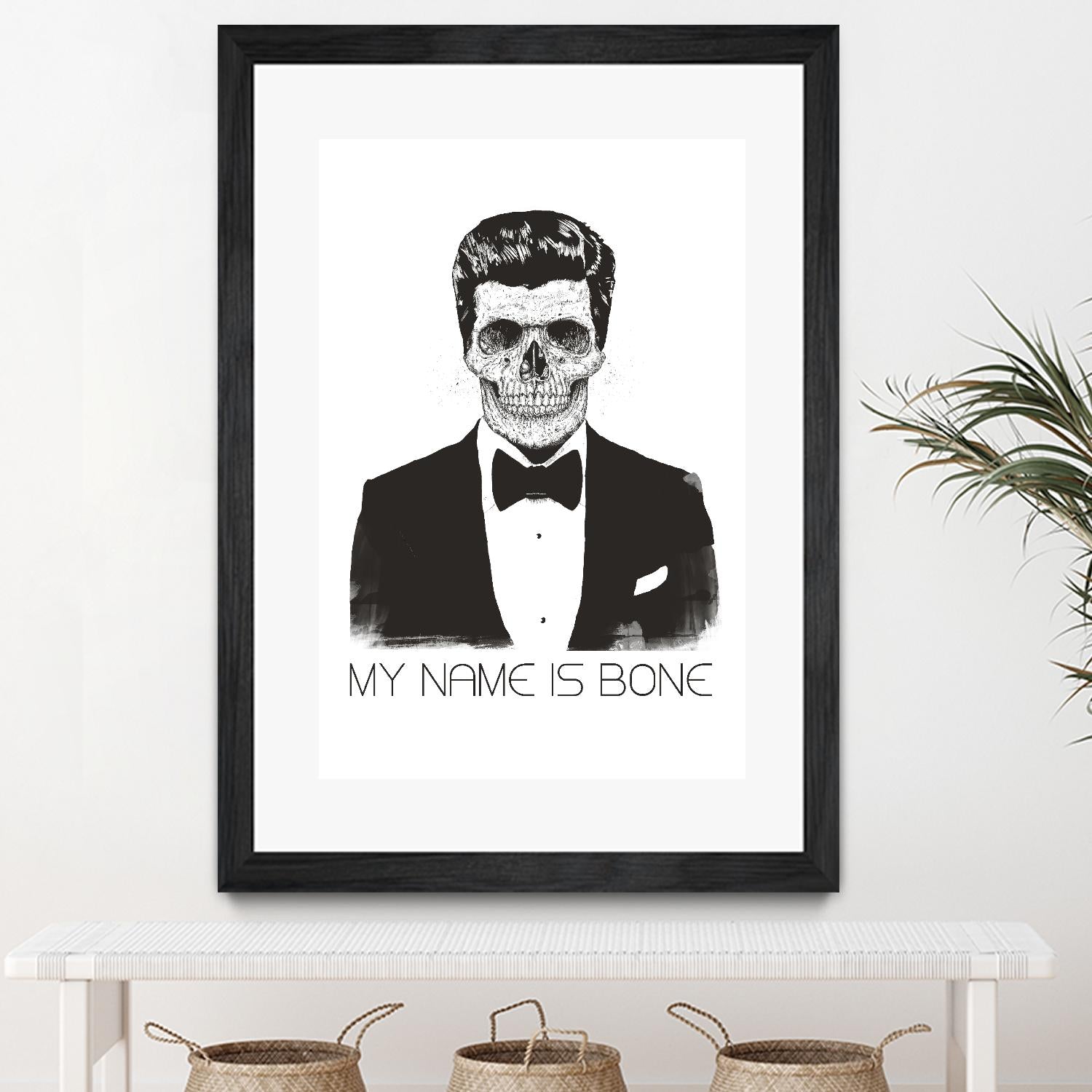 My Name is Bone by Balazs Solti on GIANT ART - multicolor urban/pop surrealism