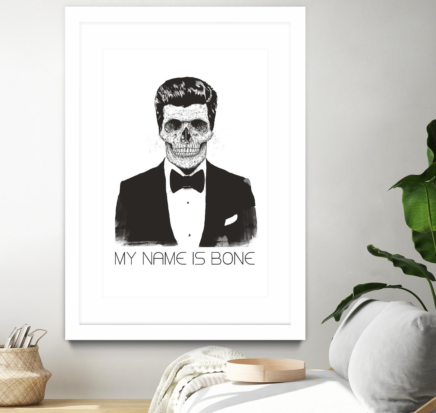 My Name is Bone by Balazs Solti on GIANT ART - multicolor urban/pop surrealism
