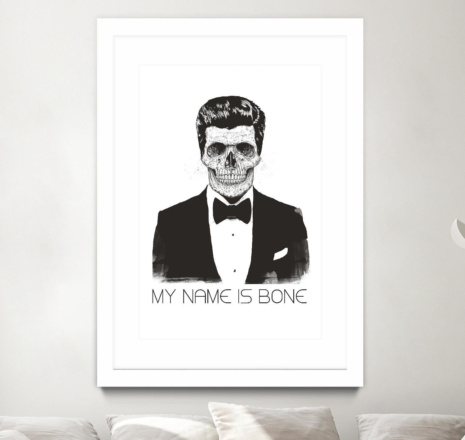 My Name is Bone by Balazs Solti on GIANT ART - multicolor urban/pop surrealism