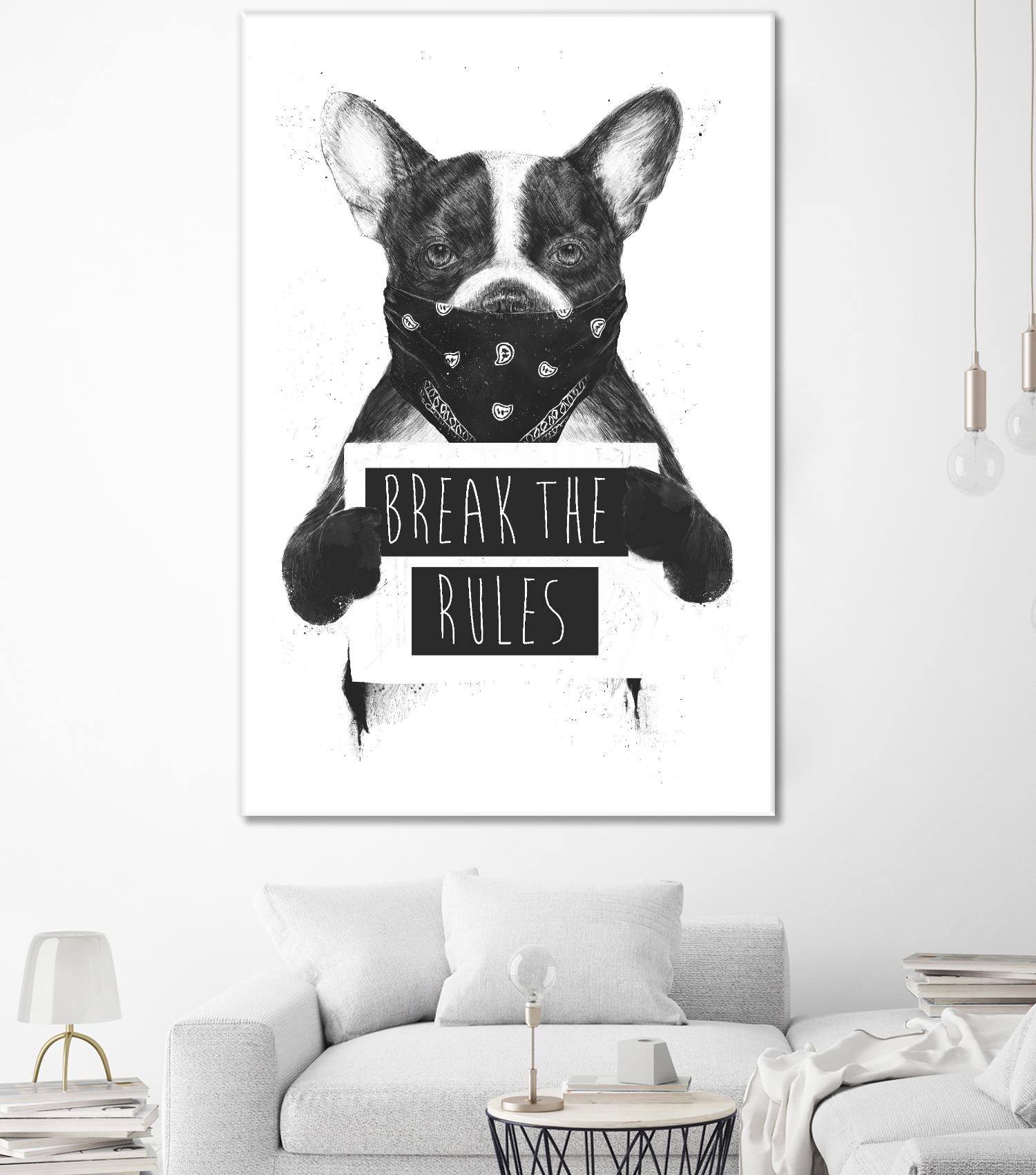 Rebel Dog by Balazs Solti on GIANT ART - multicolor urban/pop surrealism