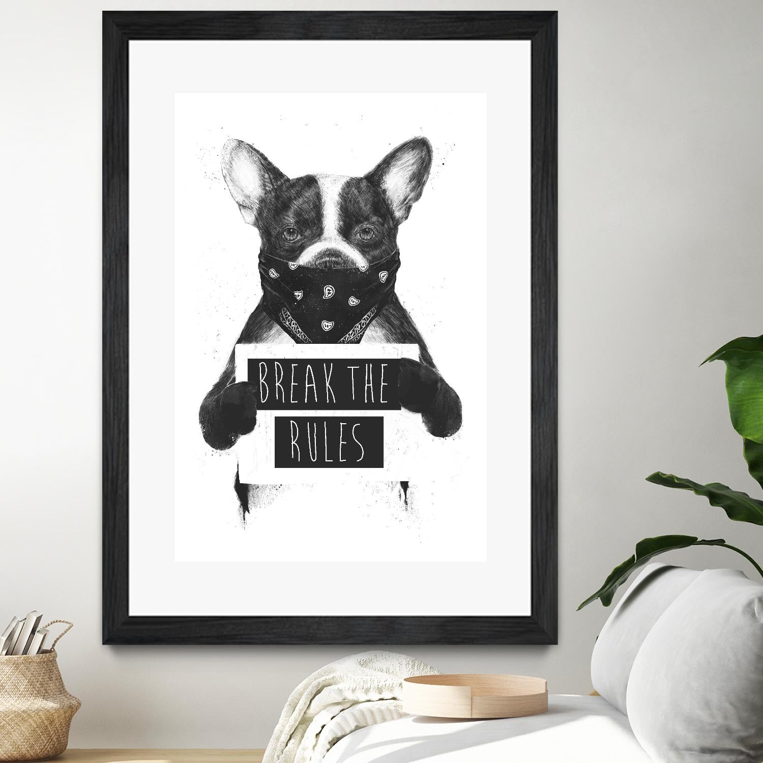 Rebel Dog by Balazs Solti on GIANT ART - multicolor urban/pop surrealism