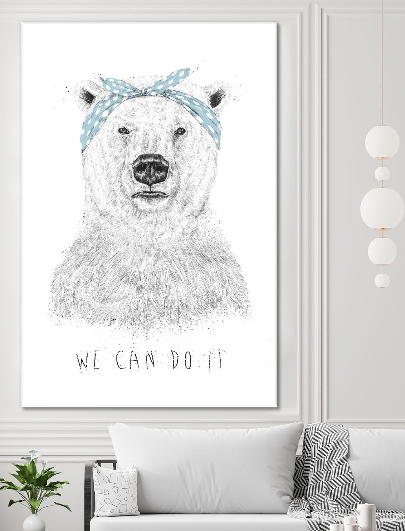 We Can Do It by Balazs Solti on GIANT ART - multicolor urban/pop surrealism