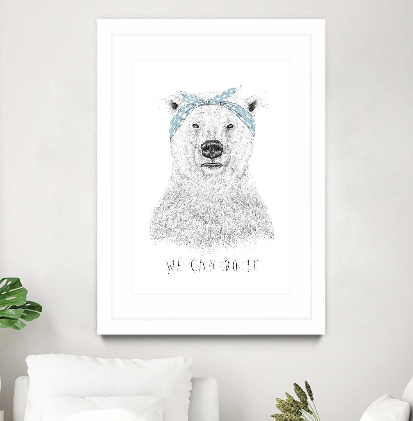 We Can Do It by Balazs Solti on GIANT ART - multicolor urban/pop surrealism