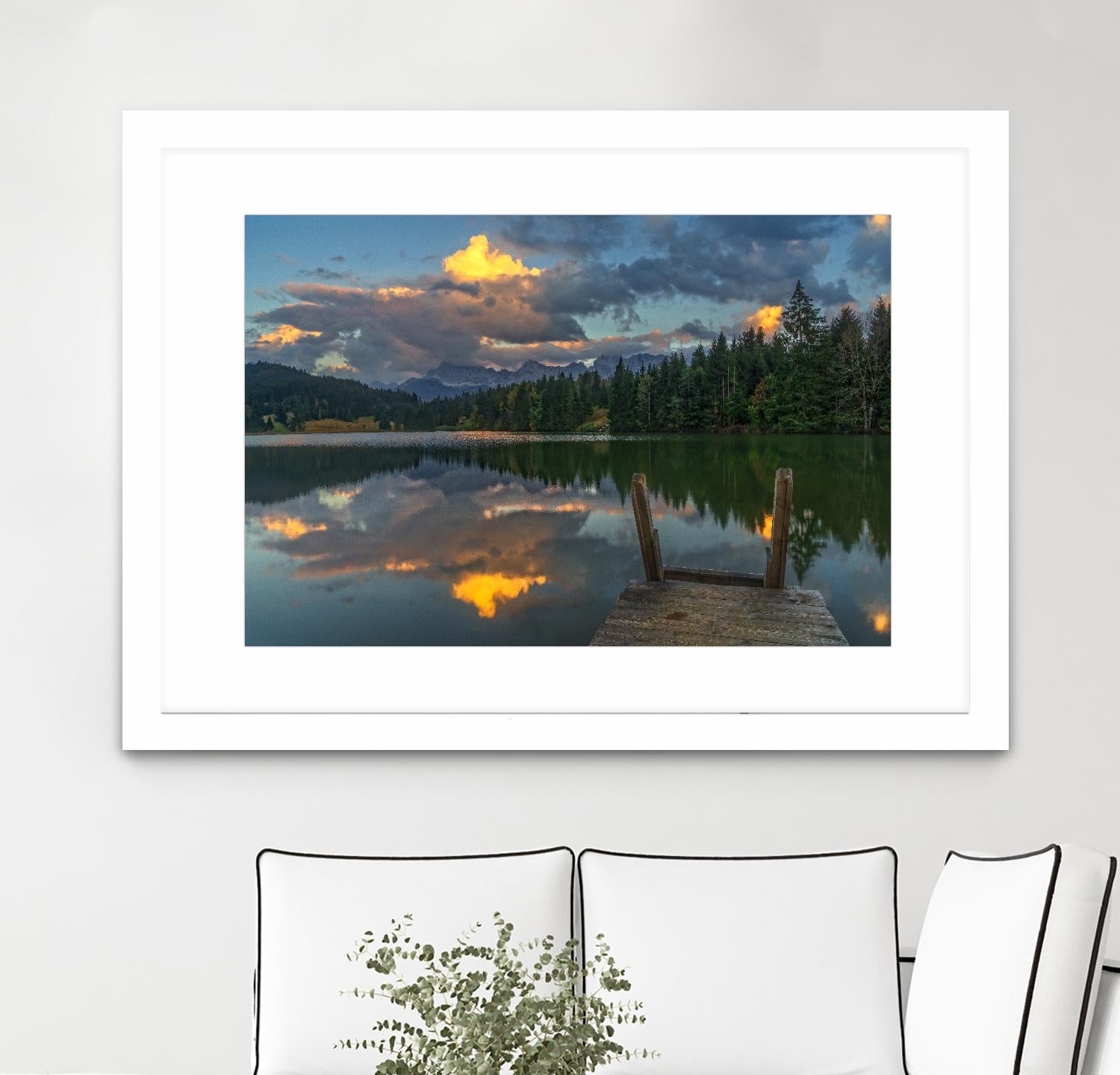 Late Swim by Anne Schneidersmann on GIANT ART - multicolor photography; landscapes