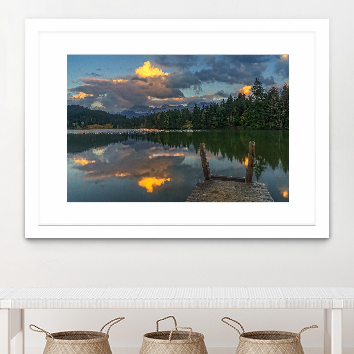 Late Swim by Anne Schneidersmann on GIANT ART - multicolor photography; landscapes