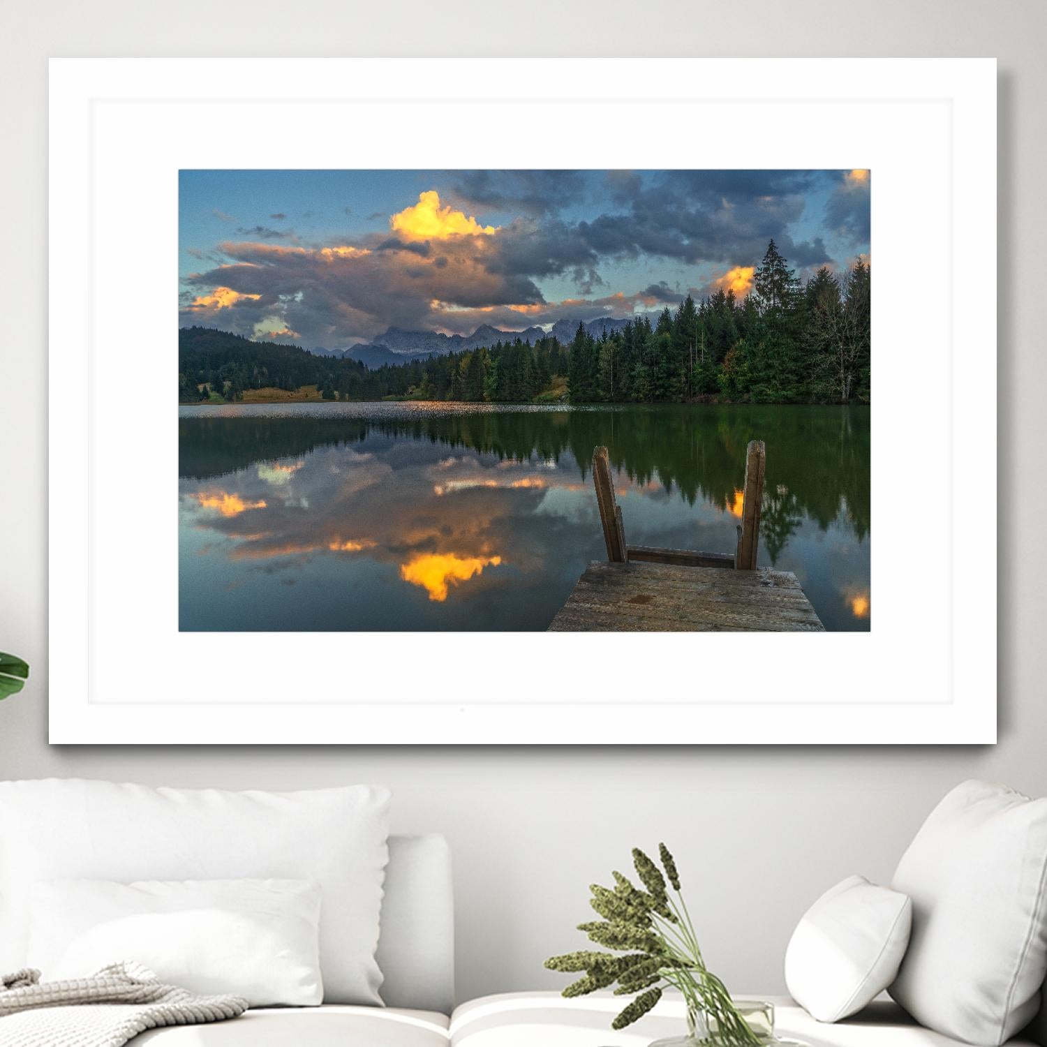 Late Swim by Anne Schneidersmann on GIANT ART - multicolor photography; landscapes