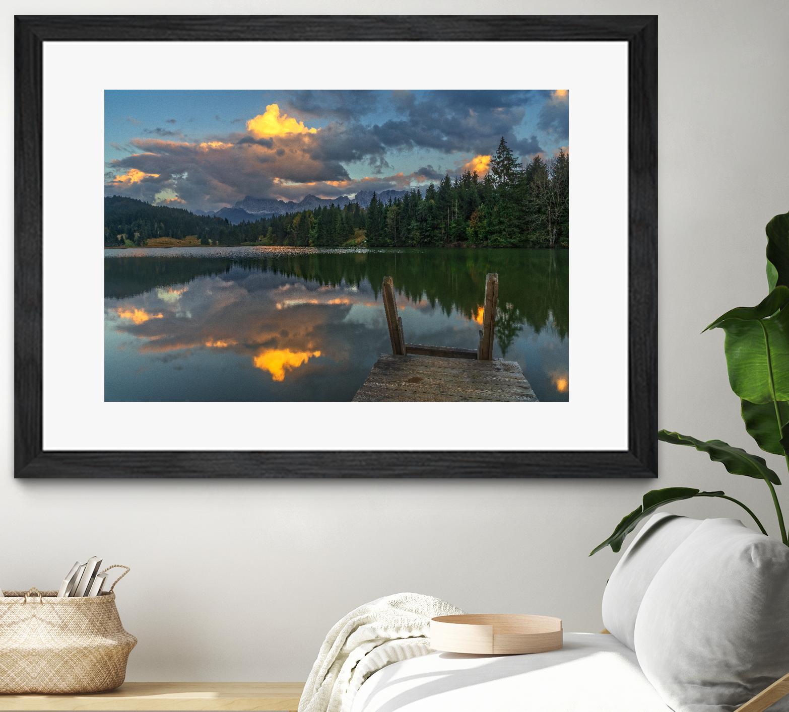 Late Swim by Anne Schneidersmann on GIANT ART - multicolor photography; landscapes