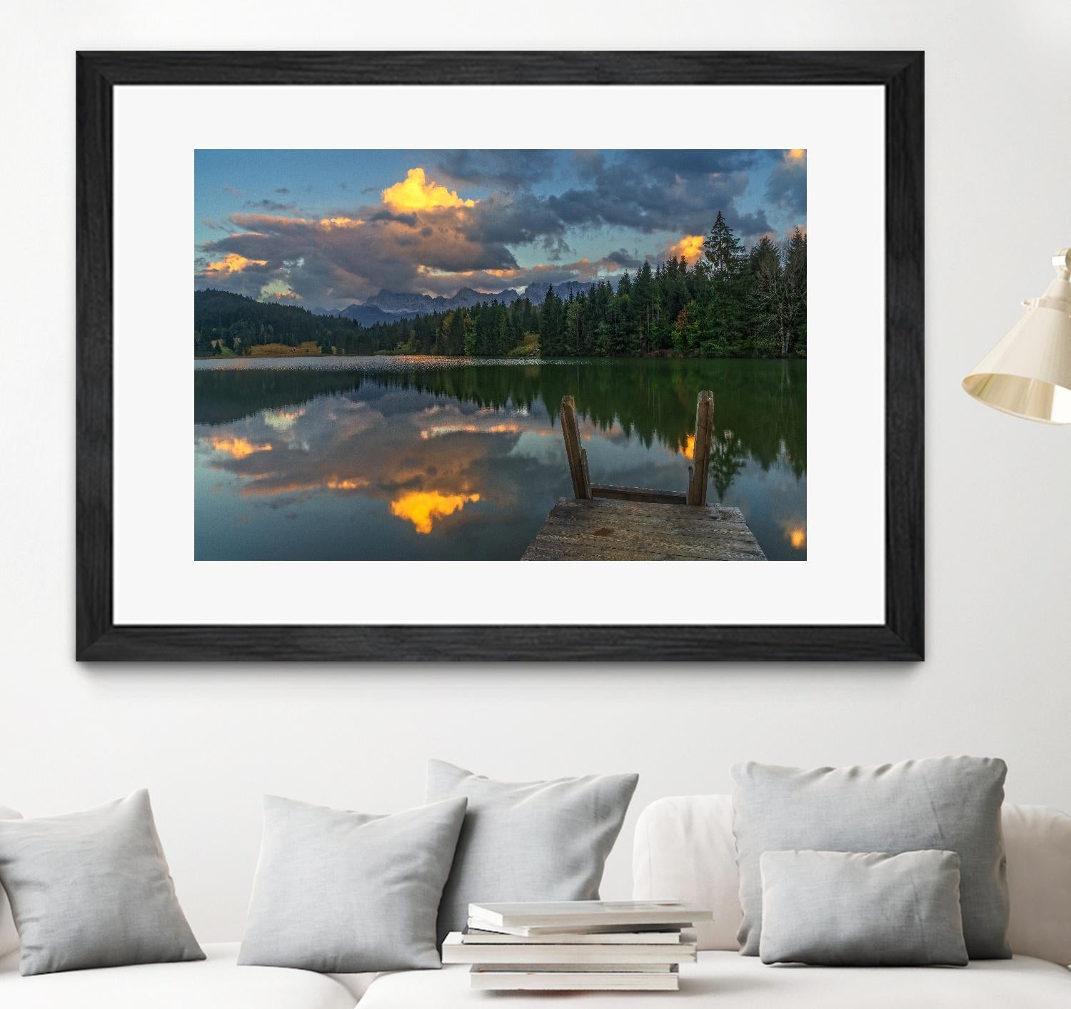 Late Swim by Anne Schneidersmann on GIANT ART - multicolor photography; landscapes