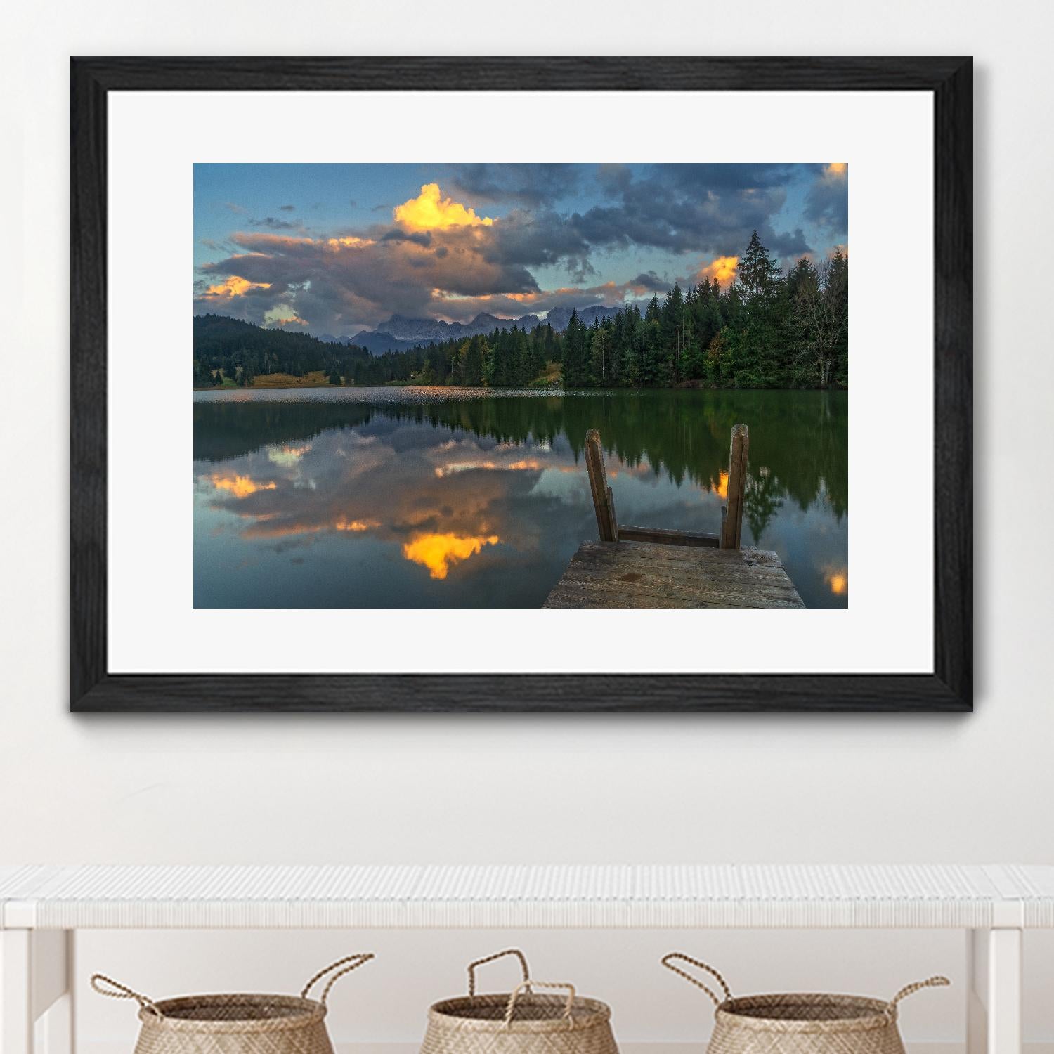 Late Swim by Anne Schneidersmann on GIANT ART - multicolor photography; landscapes