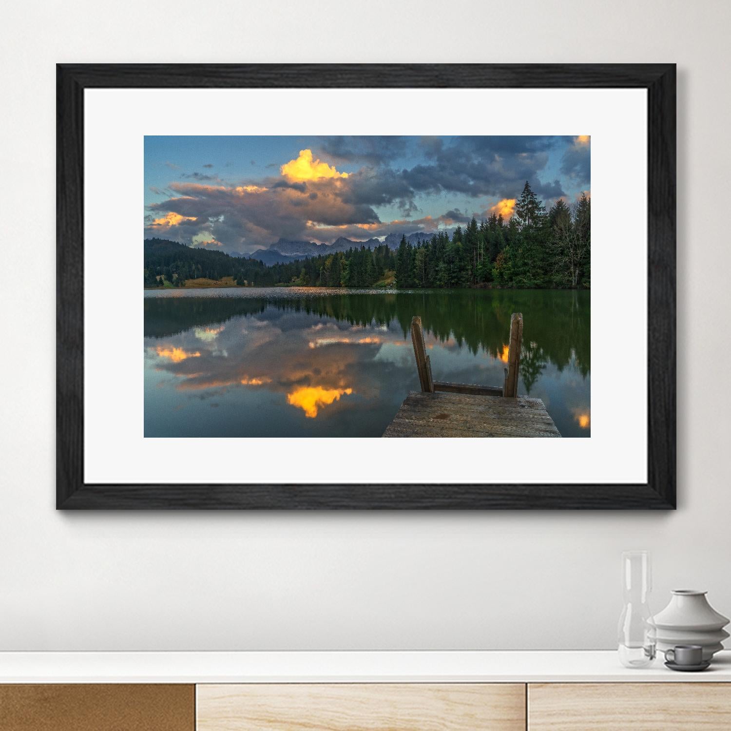 Late Swim by Anne Schneidersmann on GIANT ART - multicolor photography; landscapes