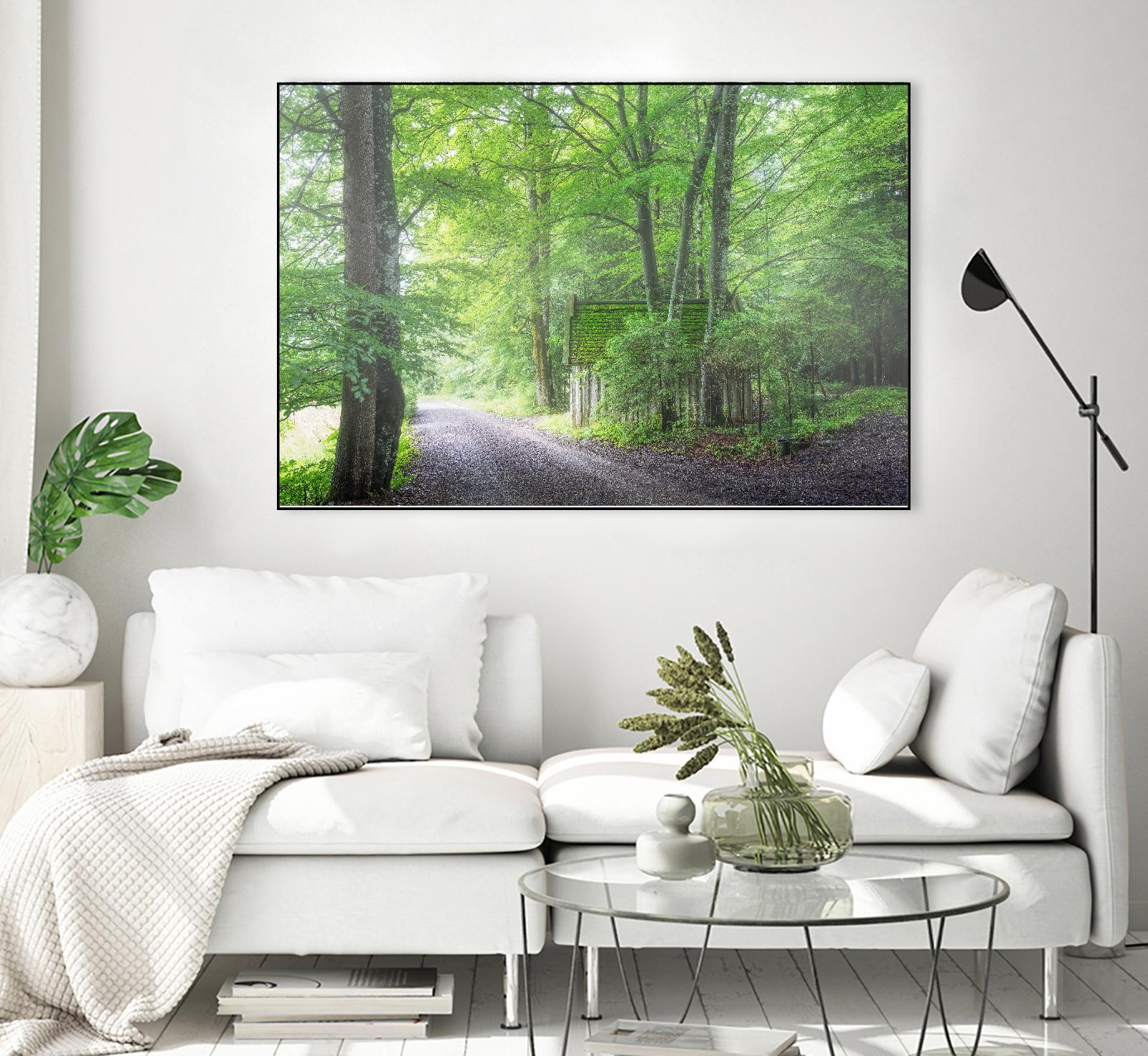 Frenzy Green by Anne Schneidersmann on GIANT ART - multicolor photography; landscapes