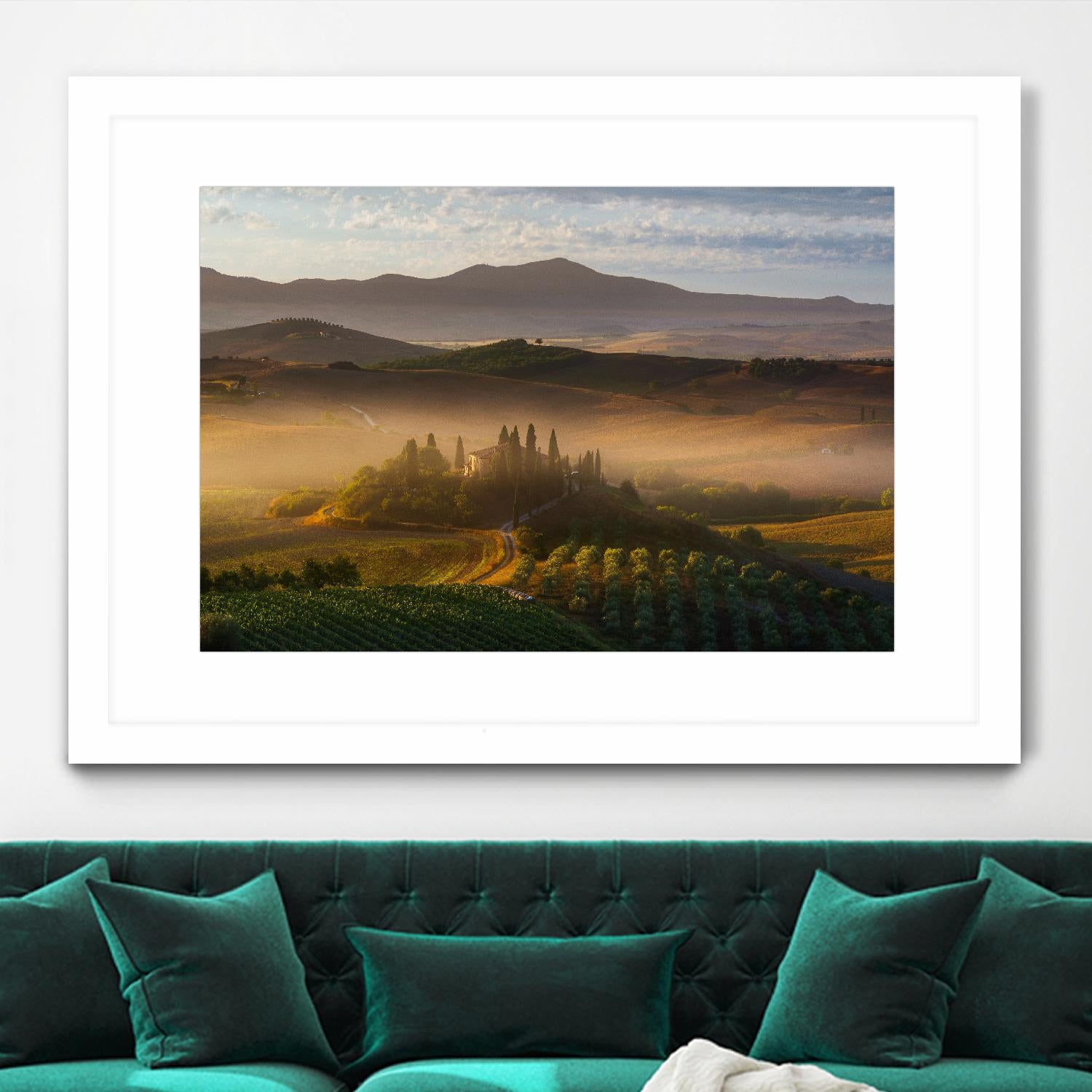 Il Belvedere by Anne Schneidersmann on GIANT ART - multicolor photography; landscapes