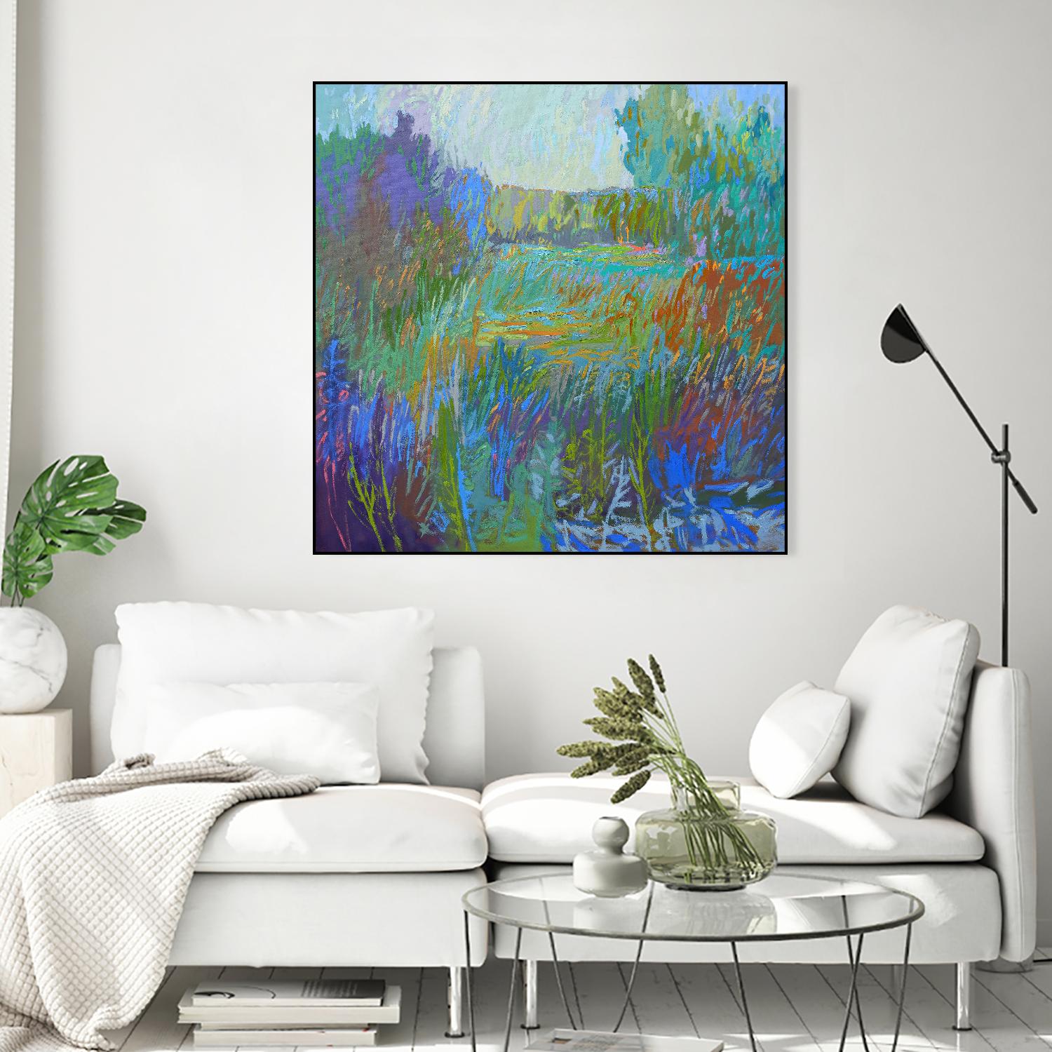 Color Field No. 67 by Jane Schmidt on GIANT ART - multicolor landscapes; contemporary