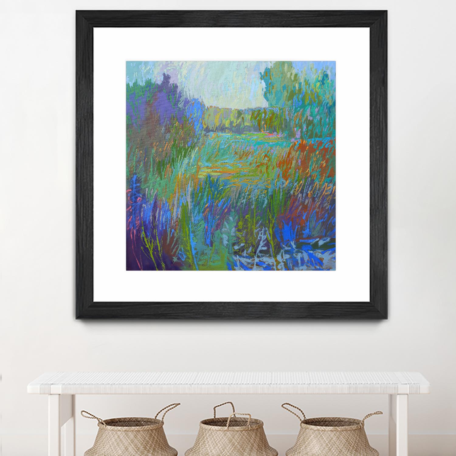 Color Field No. 67 by Jane Schmidt on GIANT ART - multicolor landscapes; contemporary