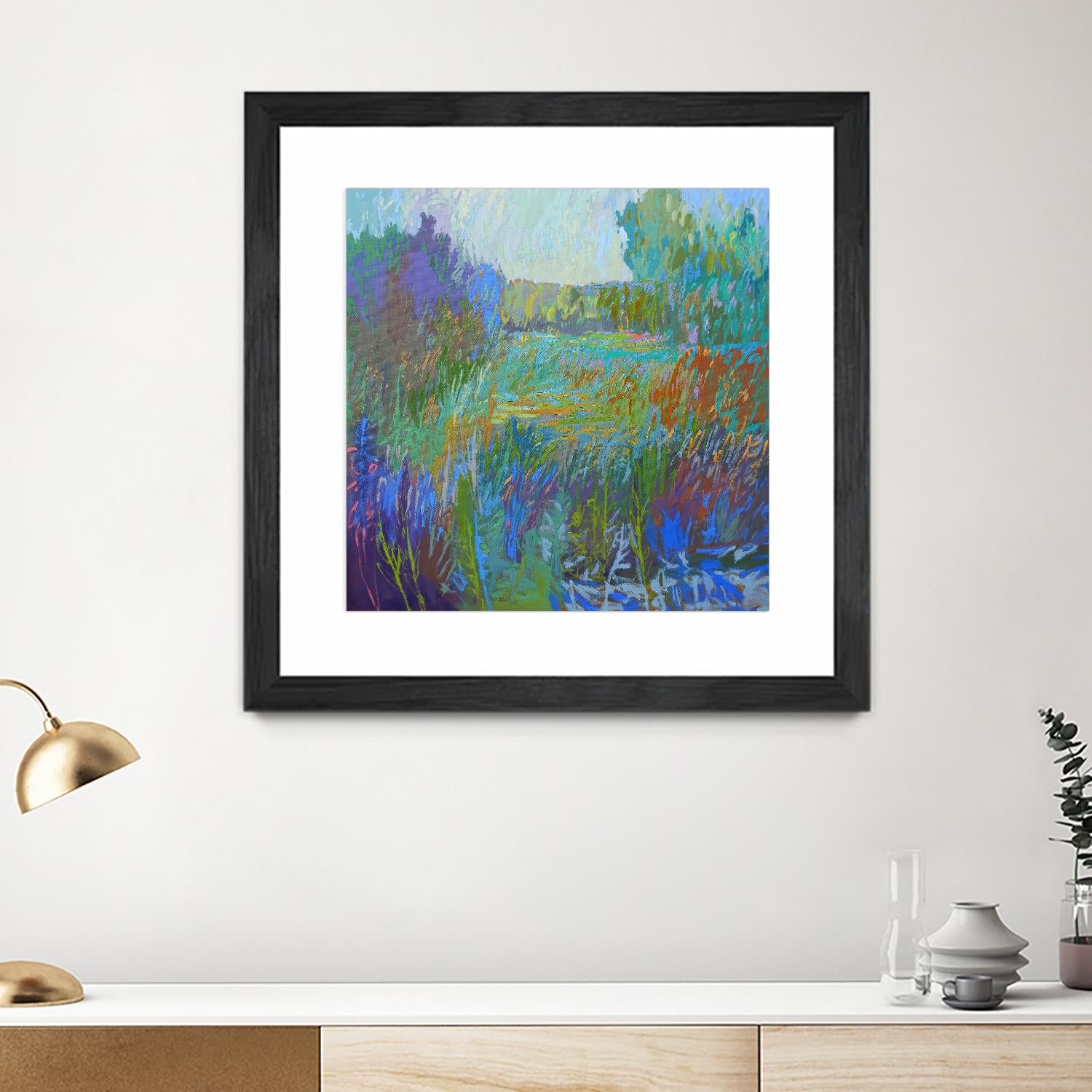 Color Field No. 67 by Jane Schmidt on GIANT ART - multicolor landscapes; contemporary