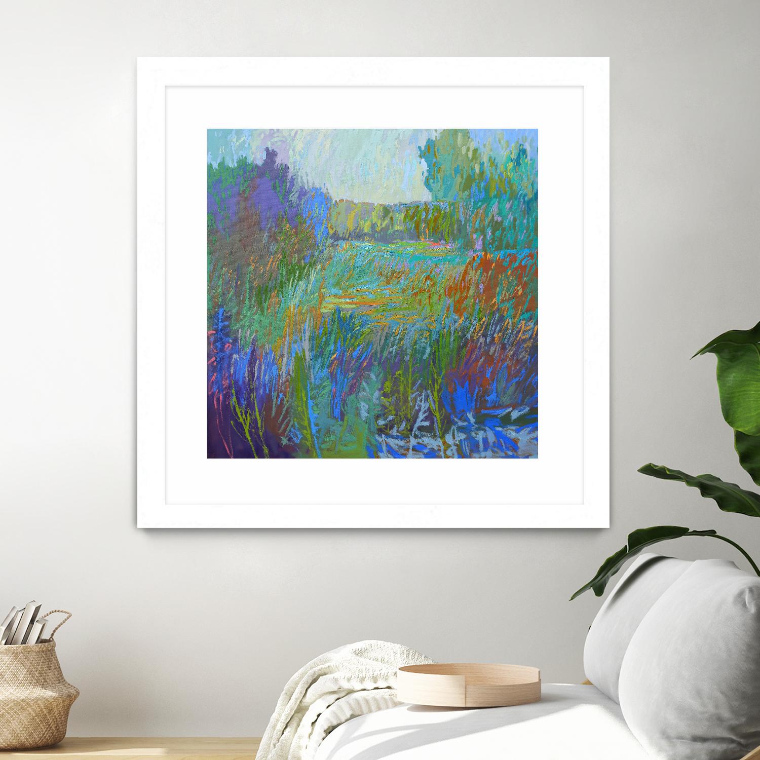 Color Field No. 67 by Jane Schmidt on GIANT ART - multicolor landscapes; contemporary