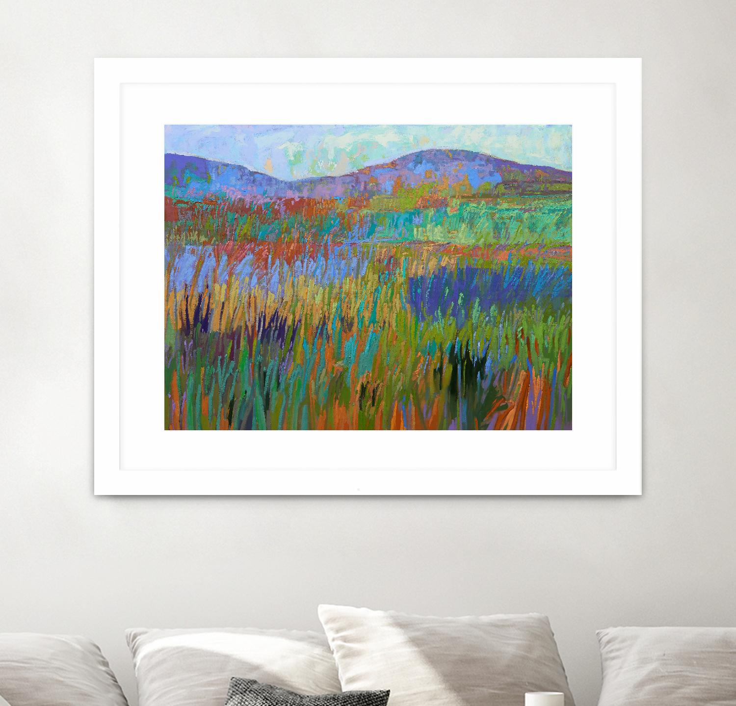 Color Field No. 68 by Jane Schmidt on GIANT ART - multicolor landscapes; contemporary