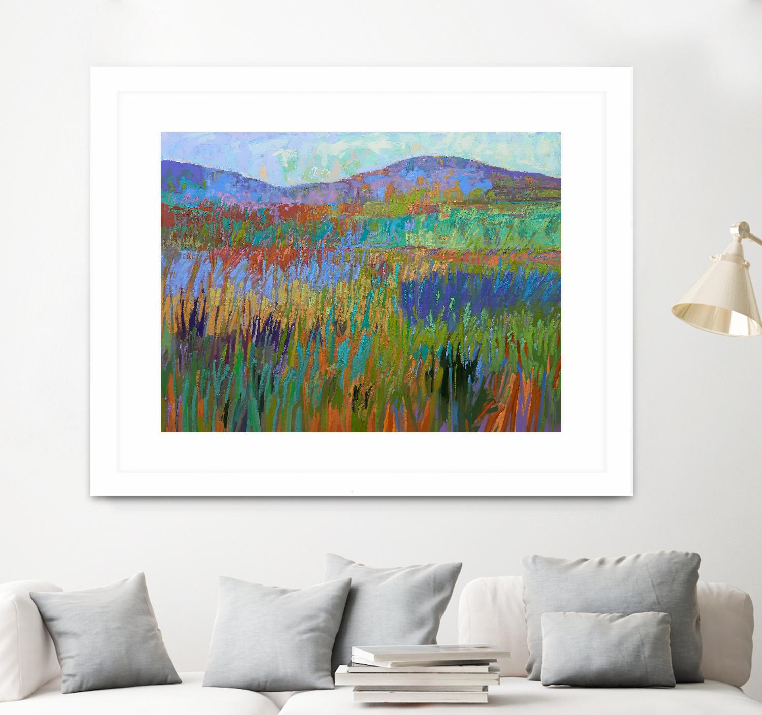 Color Field No. 68 by Jane Schmidt on GIANT ART - multicolor landscapes; contemporary