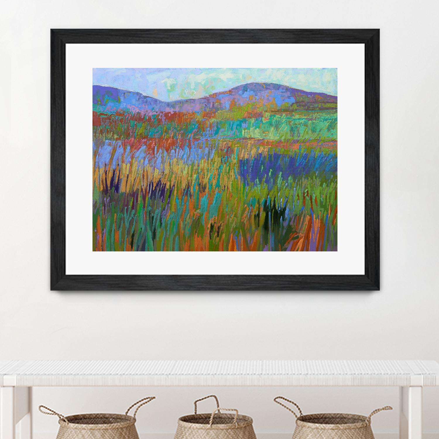 Color Field No. 68 by Jane Schmidt on GIANT ART - multicolor landscapes; contemporary