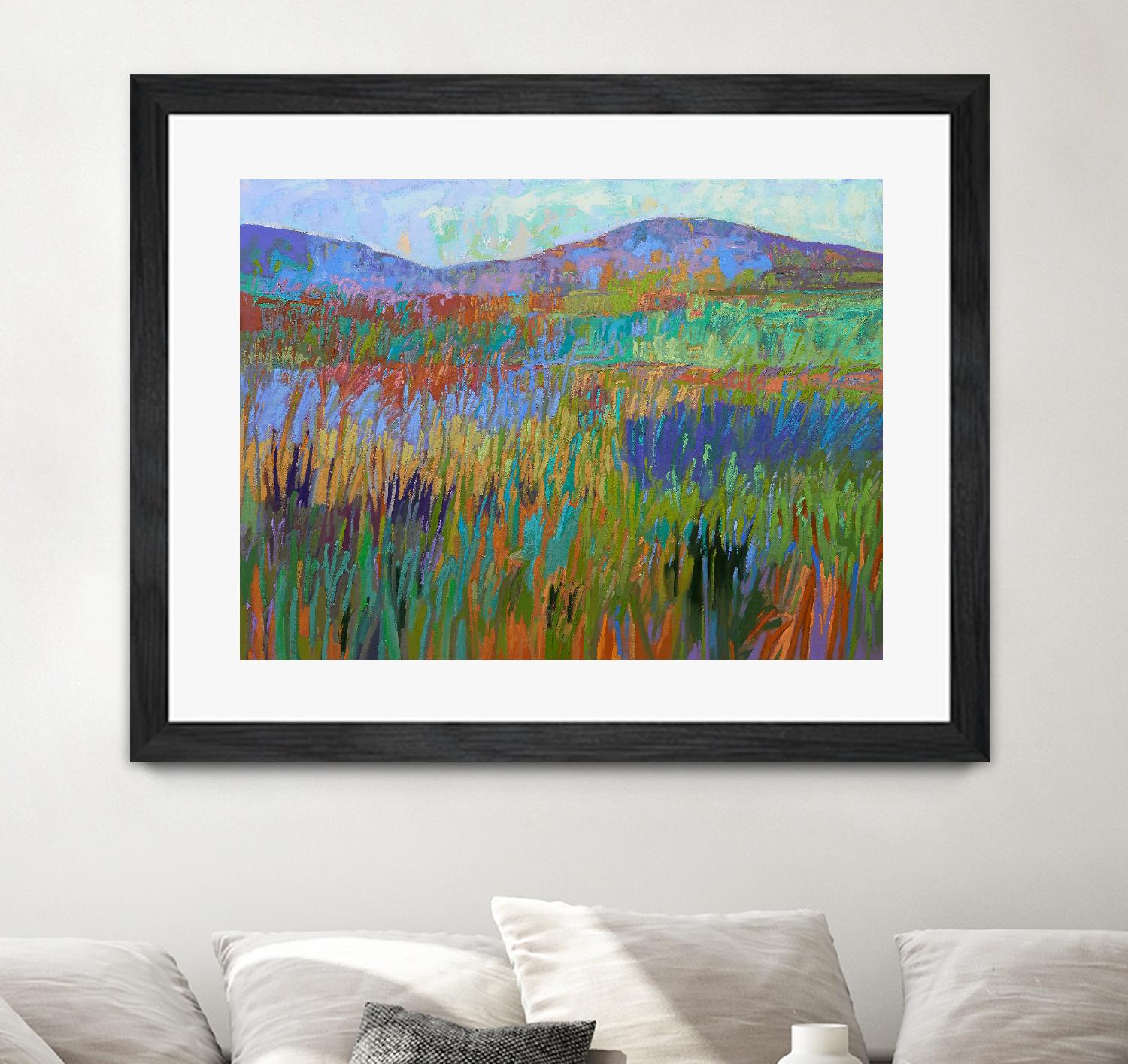 Color Field No. 68 by Jane Schmidt on GIANT ART - multicolor landscapes; contemporary