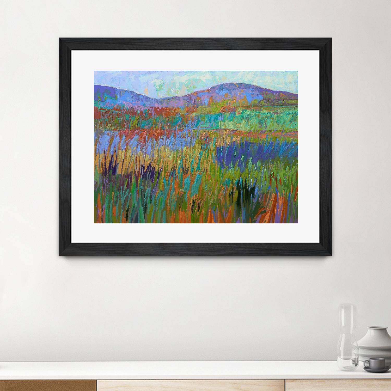 Color Field No. 68 by Jane Schmidt on GIANT ART - multicolor landscapes; contemporary