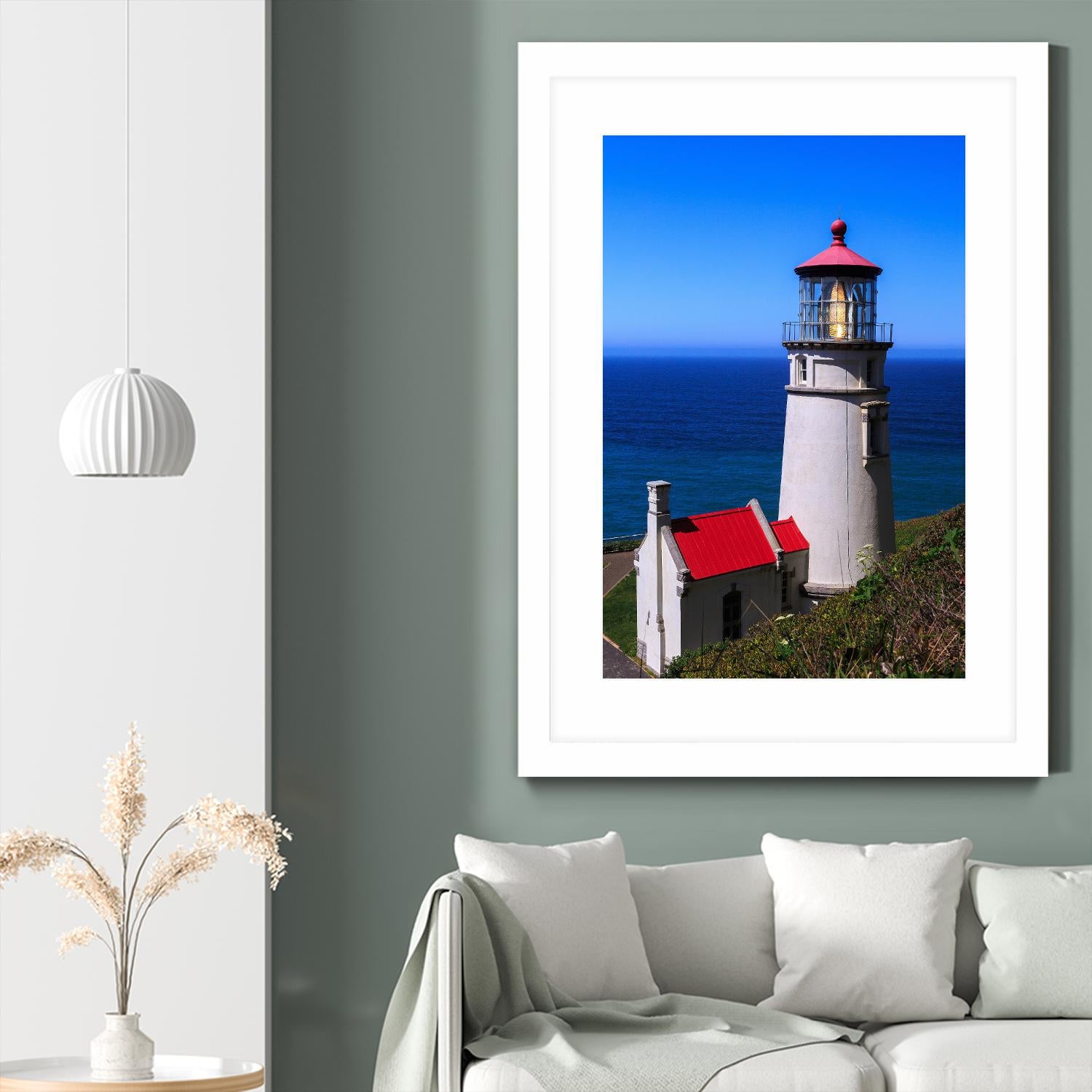 Heceta Head Lighthouse by Shawn/Corinne Severn on GIANT ART - multicolor photography; coastal