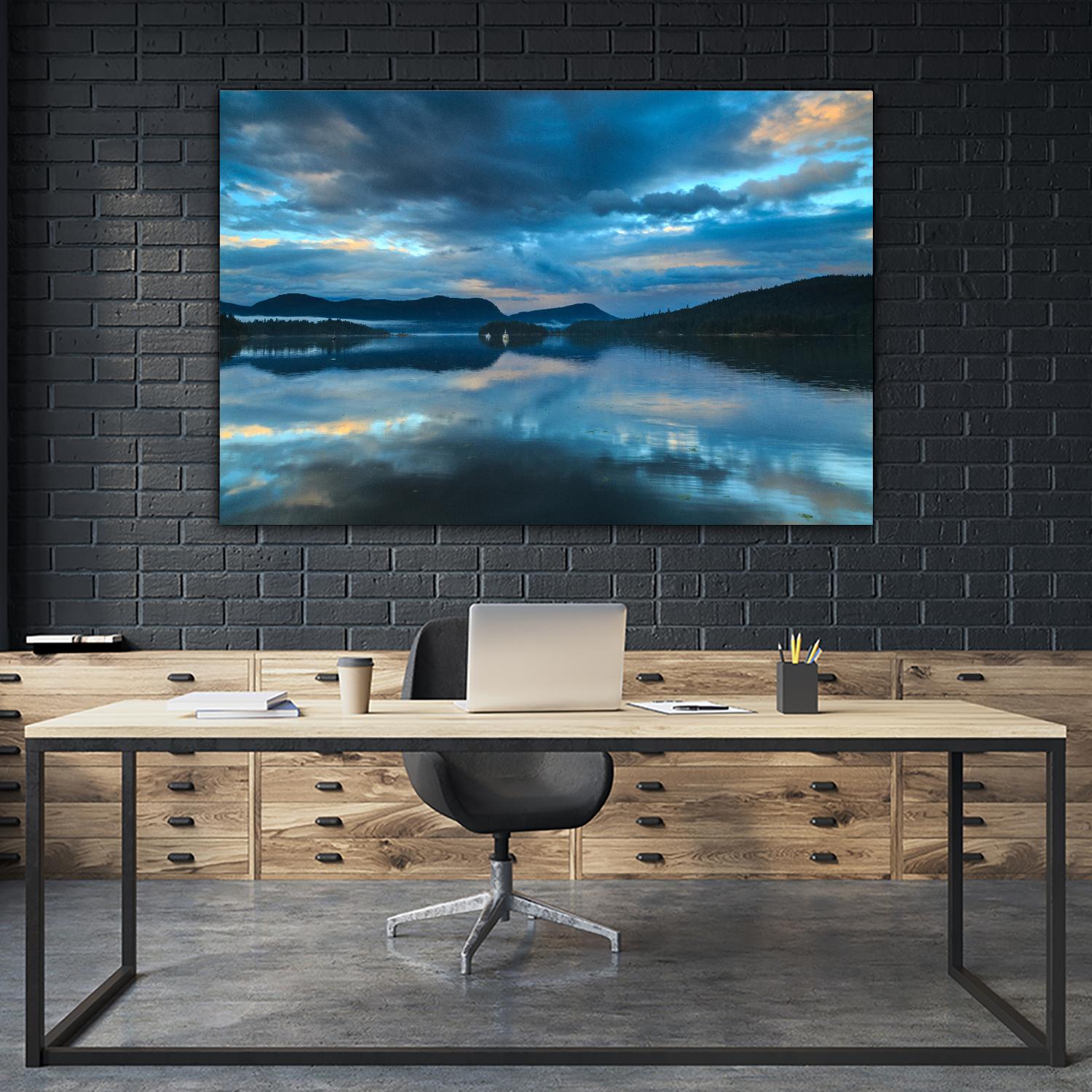 Waiatt Bay Evening by Shawn/Corinne Severn on GIANT ART - multicolor landscapes; photography; coastal