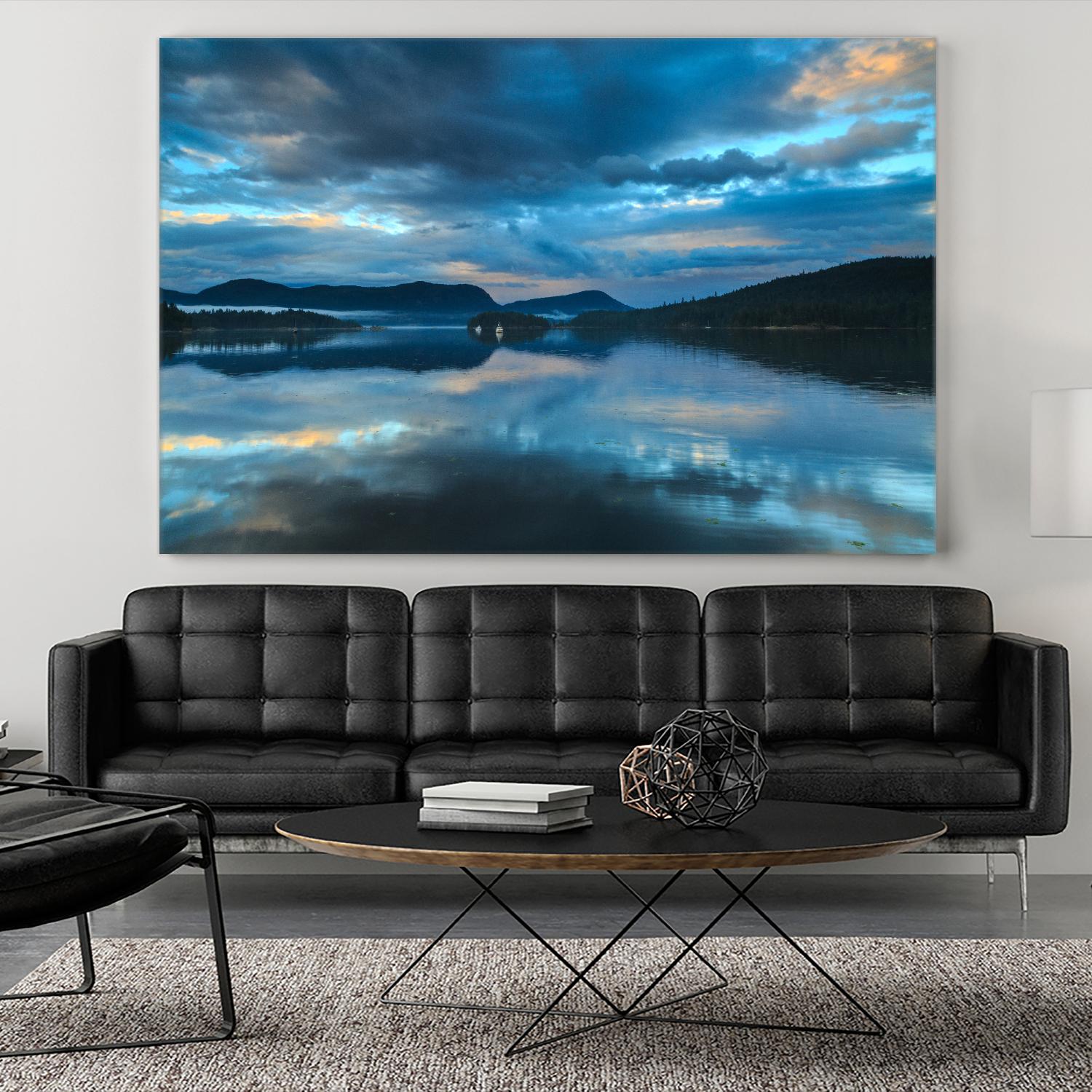 Waiatt Bay Evening by Shawn/Corinne Severn on GIANT ART - multicolor landscapes; photography; coastal