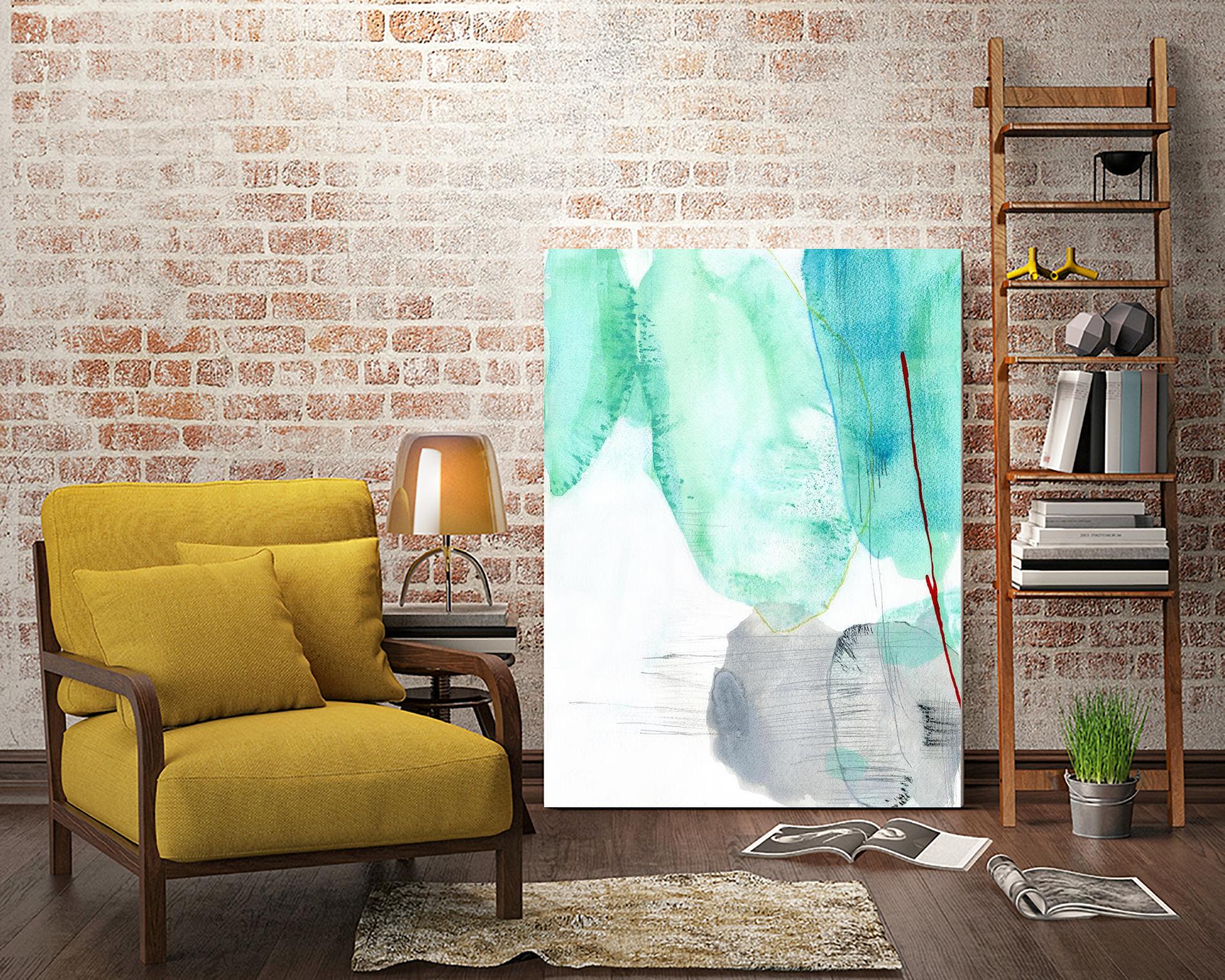 Beach Study 2 by Elisa Sheehan on GIANT ART - multicolor abstracts; contemporary