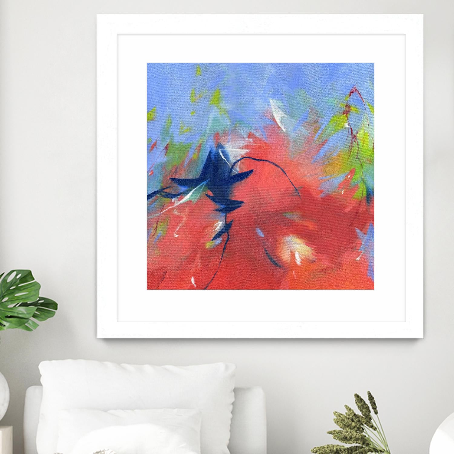 Bonfire by Elisa Sheehan on GIANT ART - multicolor abstracts; contemporary