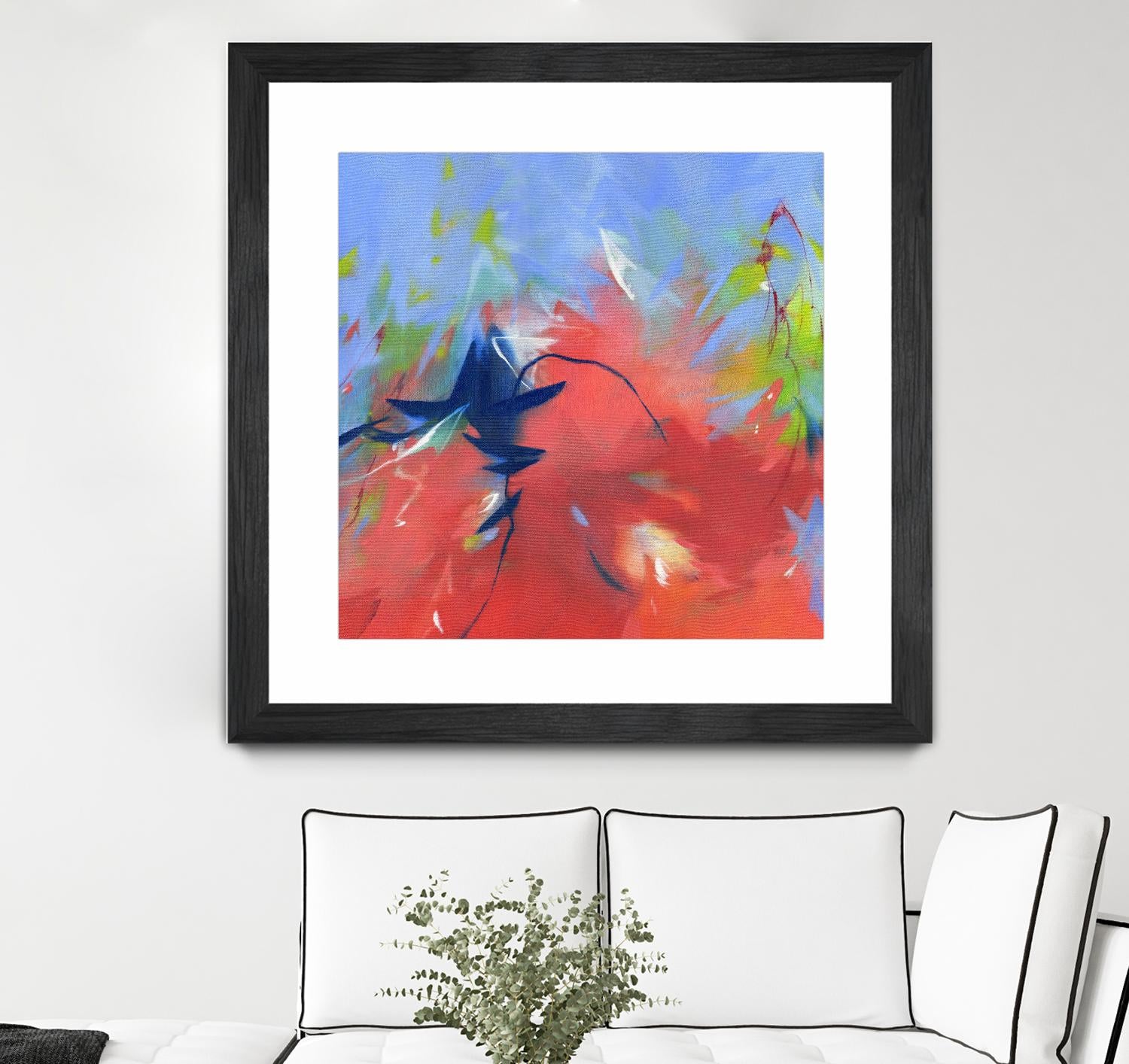 Bonfire by Elisa Sheehan on GIANT ART - multicolor abstracts; contemporary
